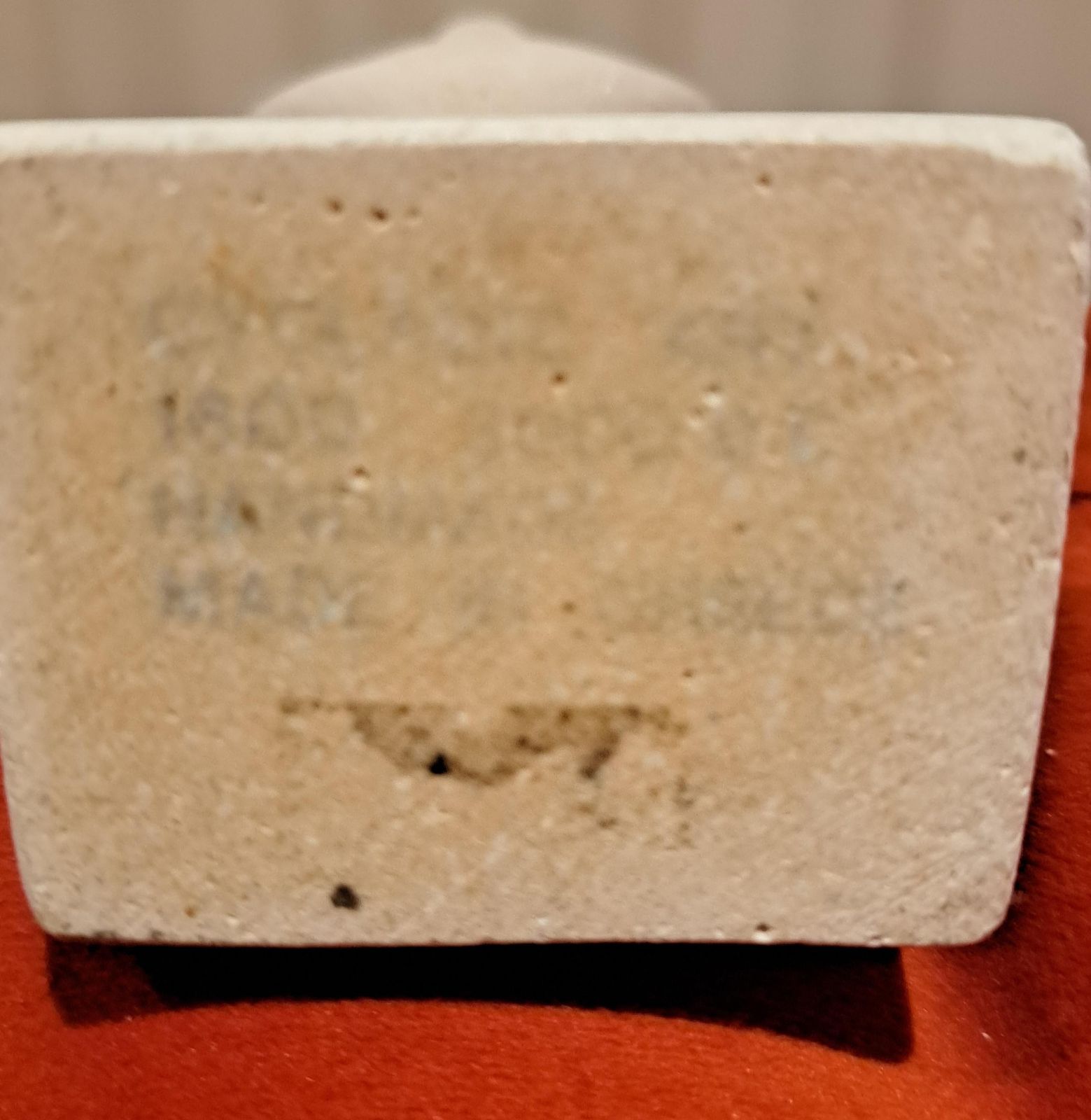 A Pair Of Greek Minimalist Sculptures On Plinth Museum Copies Plaster photo Art