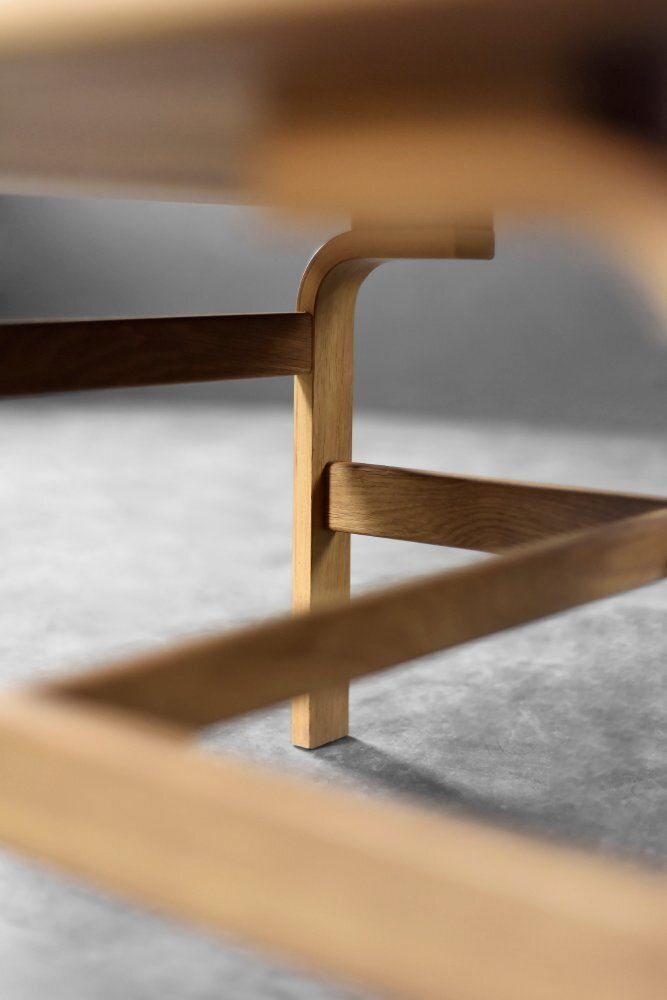 photo buy Vintage Scandinavian Oak Coffee Table By Karl Erik Ekselius For Joc Vetlanda, 1960s