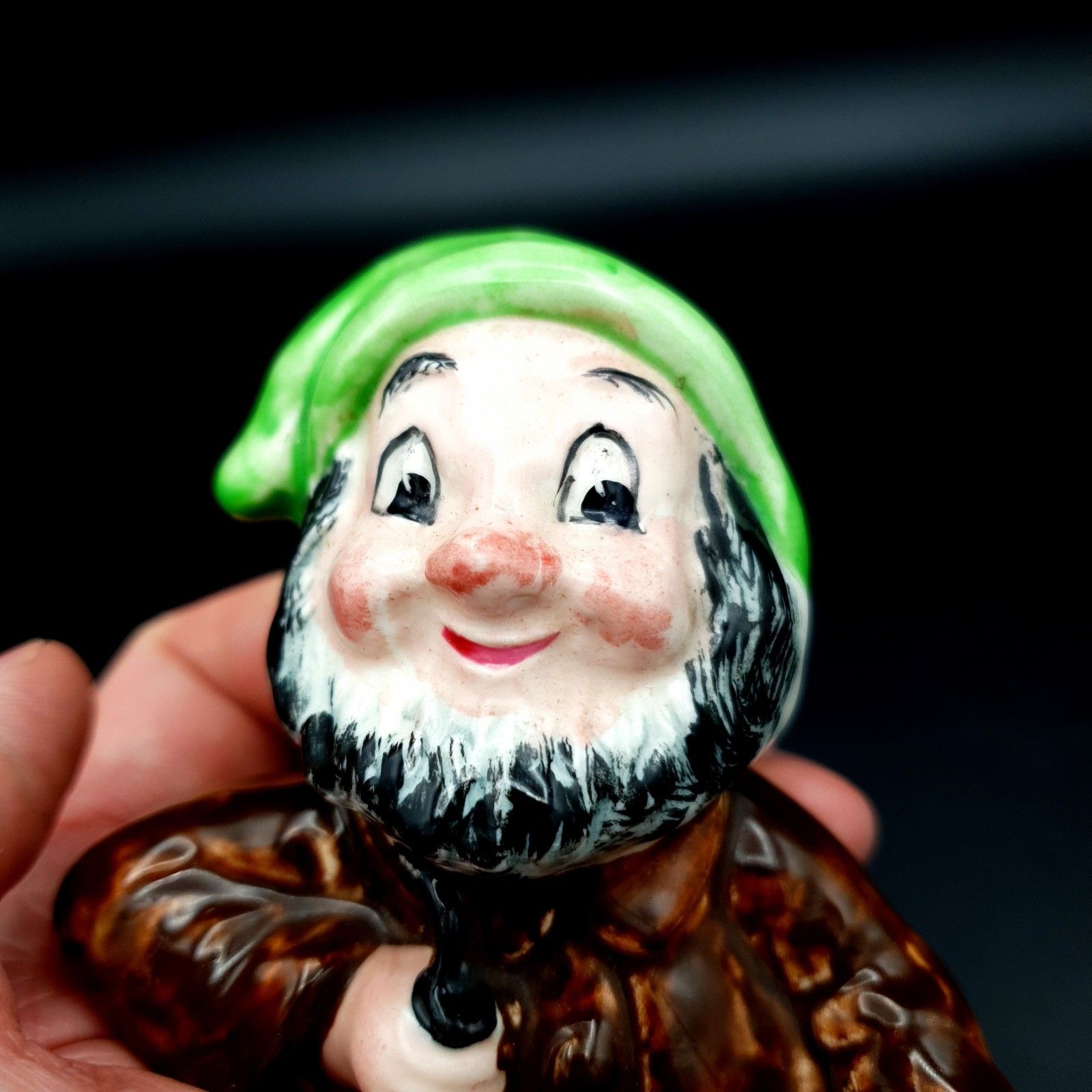 photo buy Vintage Weatherby Hanley Rare Dwarfs Figurines Set Of 4 Up To H5" Rare C1950s