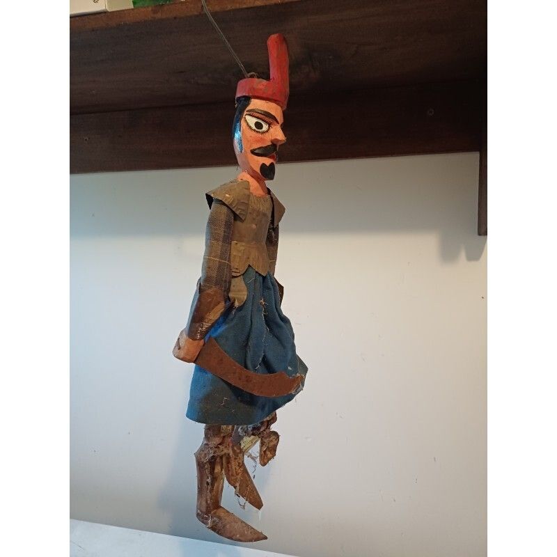Ancient Asian Minor Puppet "Warrior" photo furniture