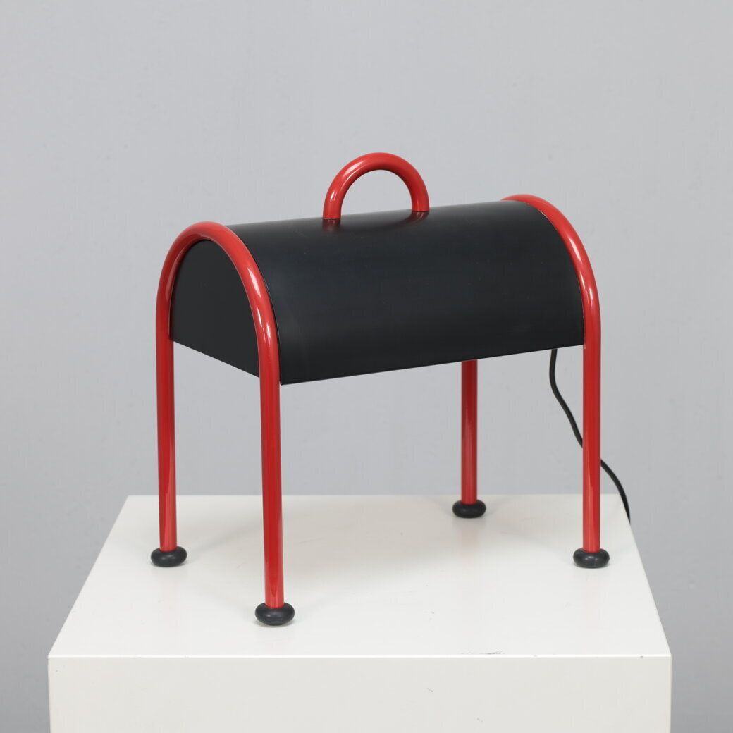 Table Lamp “Valigia” By Ettore Sottsass For Stilnovo, Italy, 1977 photo for sale