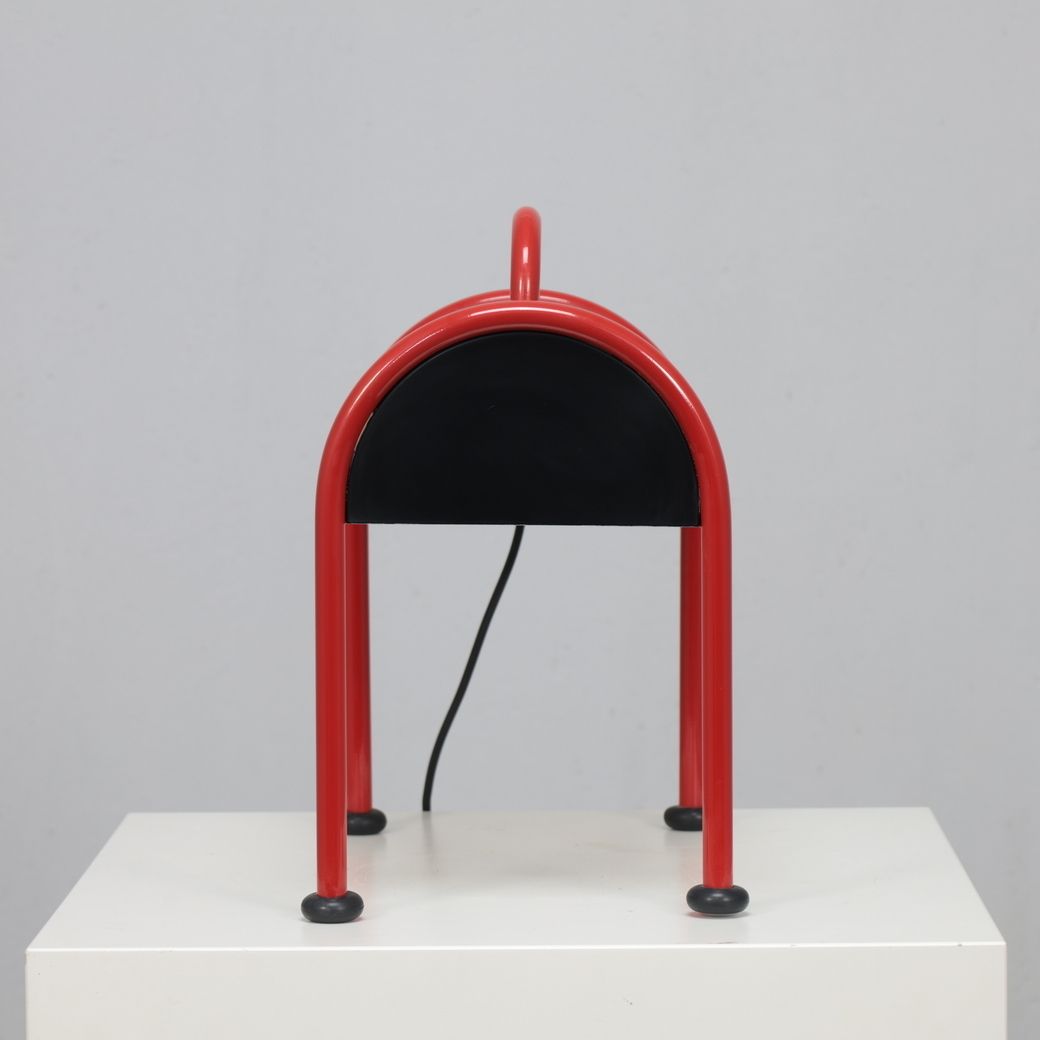 Table Lamp “Valigia” By Ettore Sottsass For Stilnovo, Italy, 1977 photo 780.0
