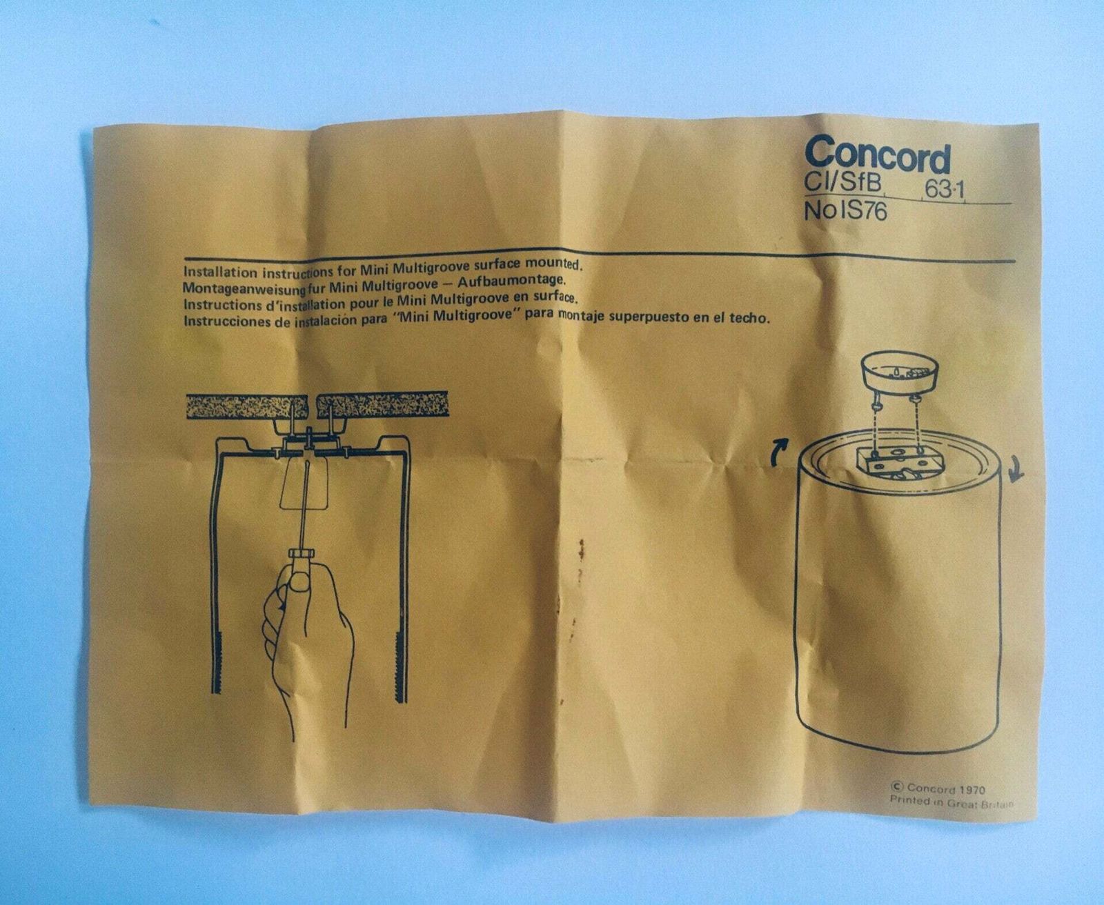 Verlichting Mid Century Modern Design Spot Plafondlamp Set Door Concord, Groot Brittannië, Jaren 1970 photo