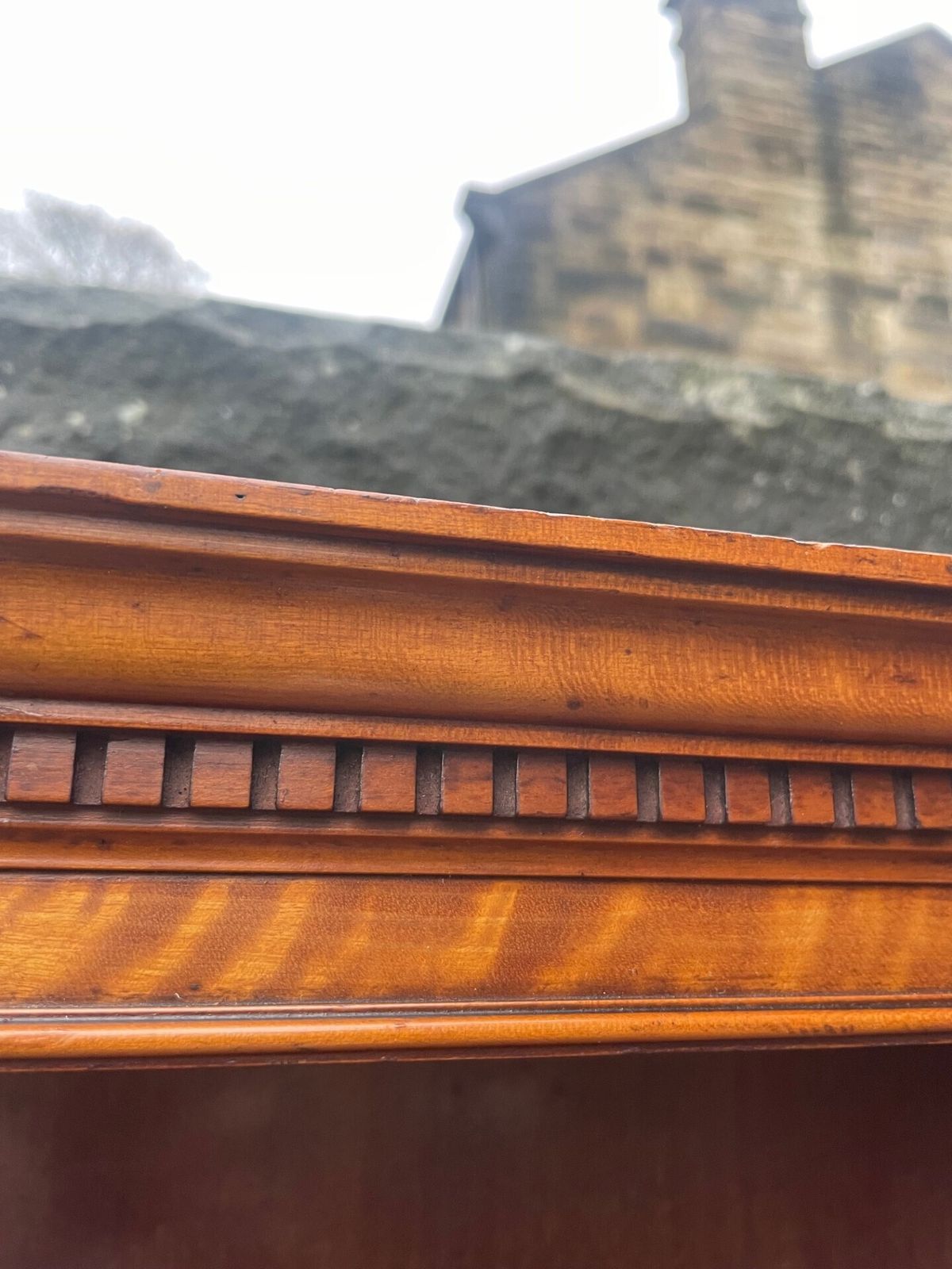 Antique Satinwood Wall Shelves photo vinterior