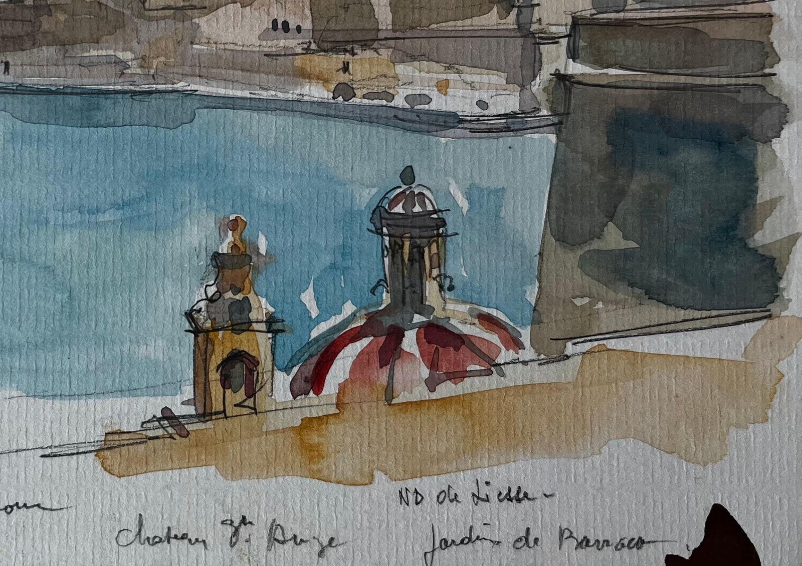Pierre Neveuvalletta Grand Harbour Fort St Angelo And Barrakka Gardens Mediterranean photo for sale