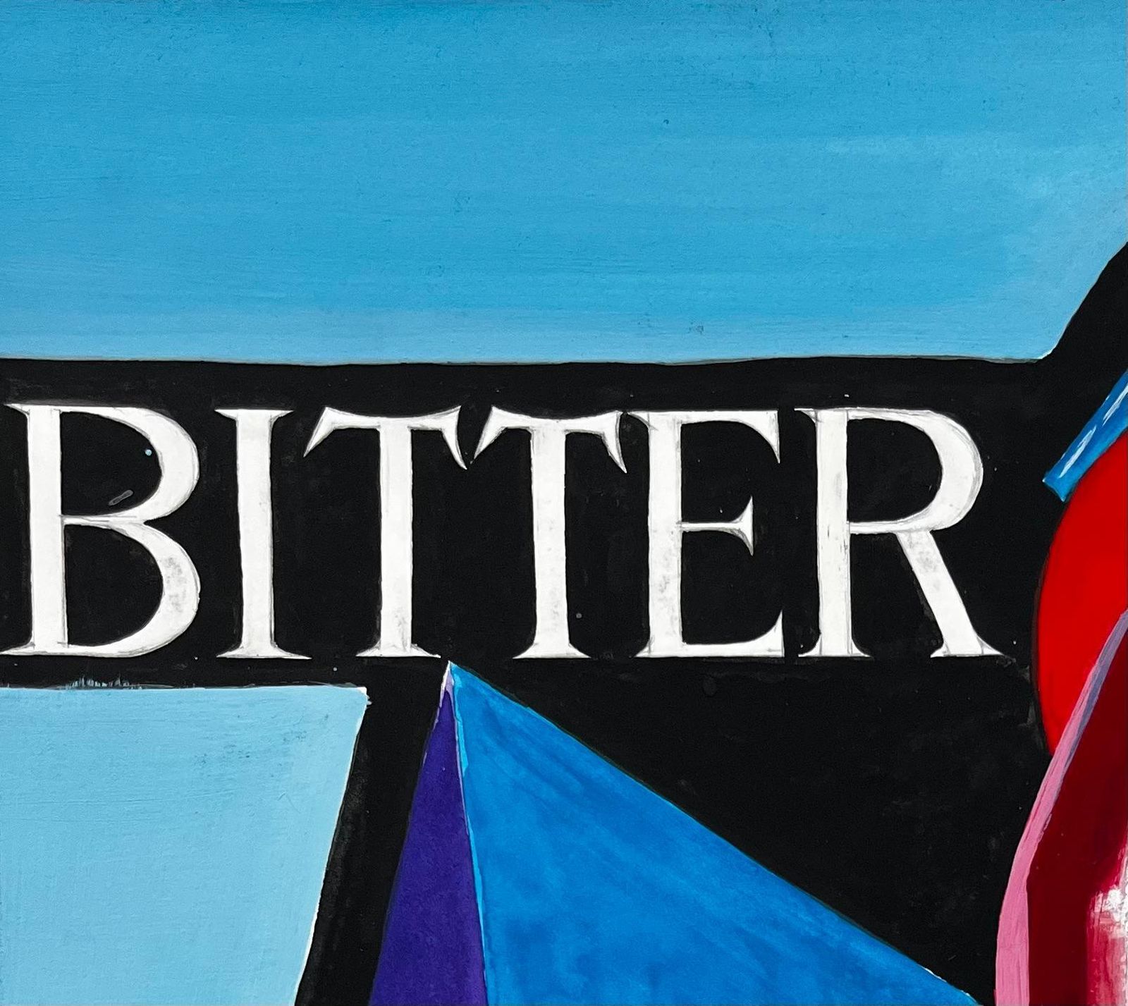 Guy Nicodmartini And Rossi Bitter Vintage Advertising Design French Modernist Gouache photo for sale