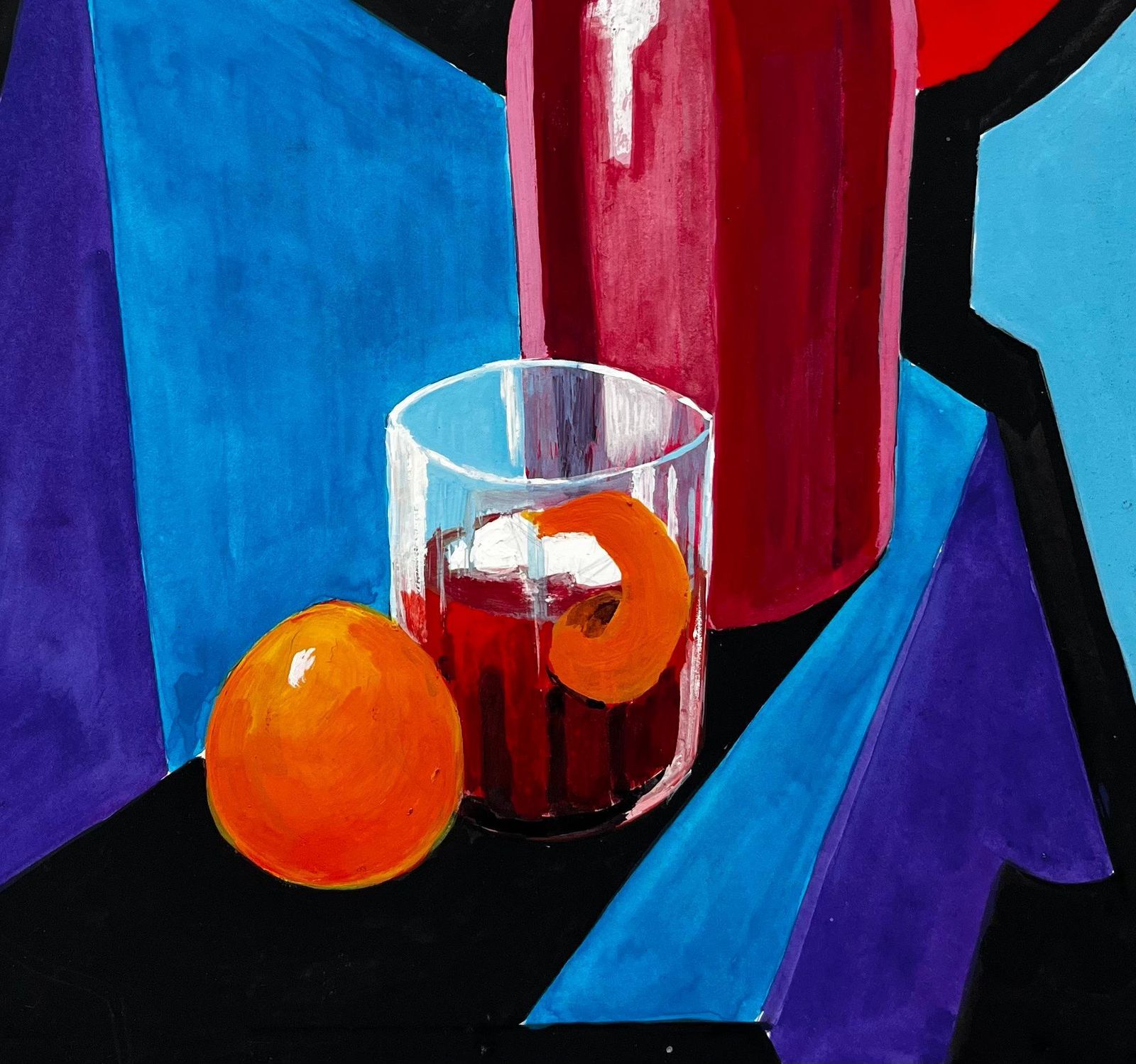 Guy Nicodmartini And Rossi Bitter Vintage Advertising Design French Modernist Gouache photo 697.0