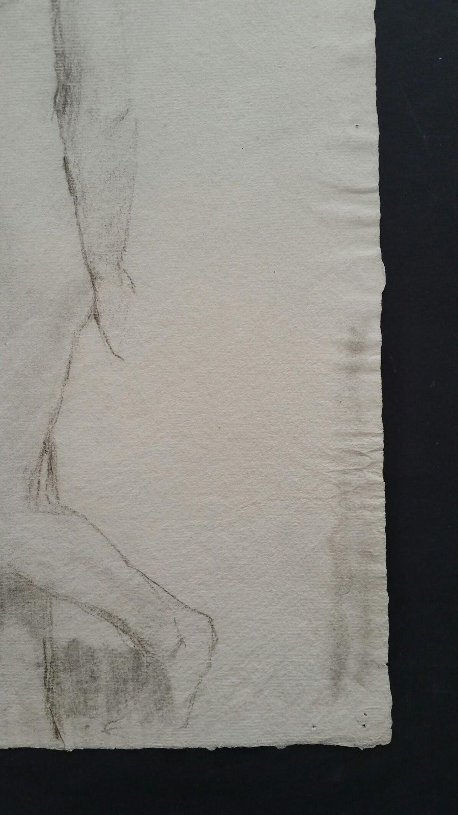 photo furniture Unknownenglish Graphite Portrait Sketch Of Female Nude, Standingcirca 1880 1905