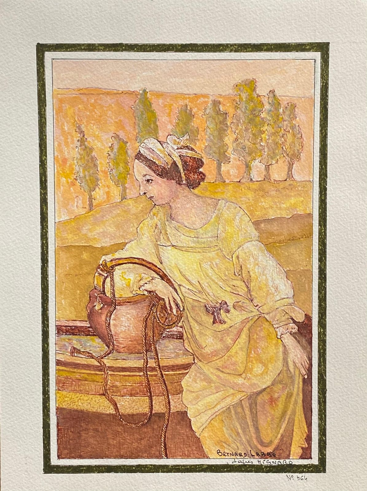 Unknown1950's French Modernist Painting Signed1950s photo furniture