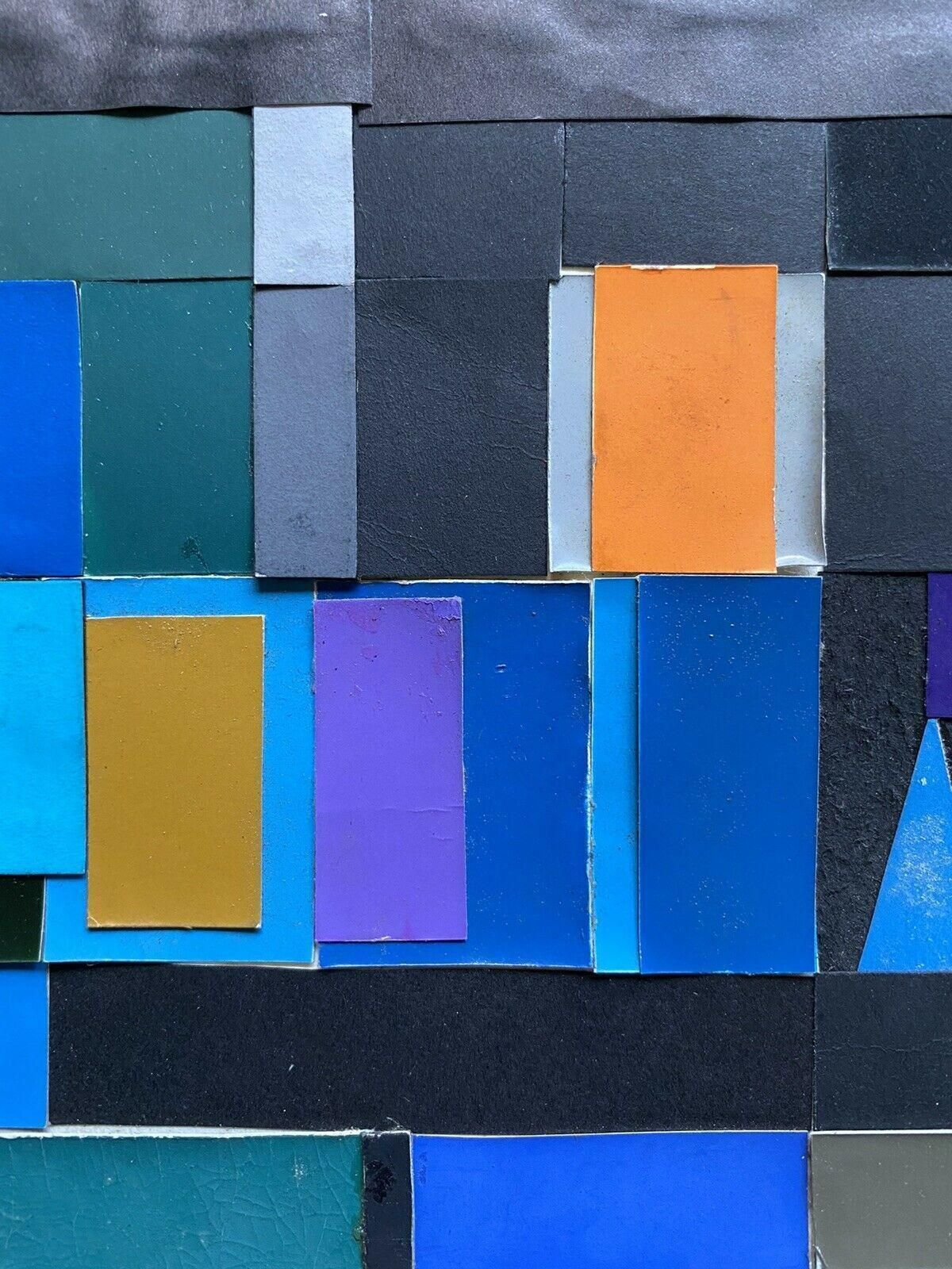 Unknownclaude Lagouche, Orignal 1970's French Cubist Abstract Collage Workcirca 1960s photo for sale