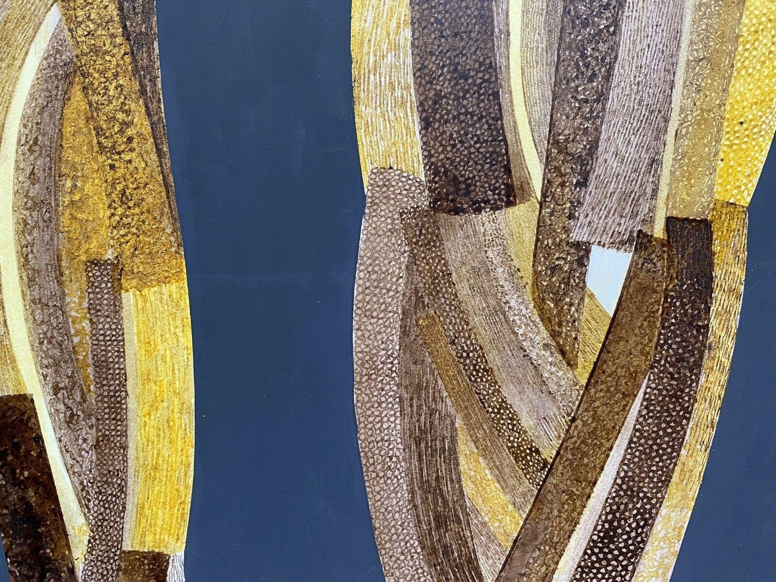 Unknownarlette Martin French Geometric Abstract Painting, 1970's Design20th Century photo 352.0