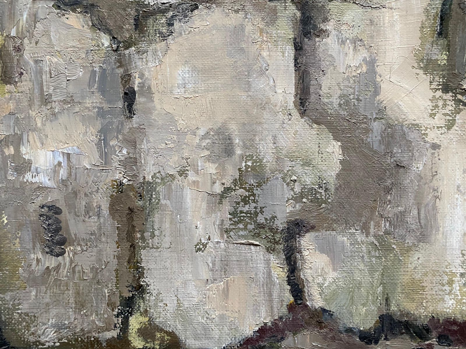 Unknownyvette Dubois Habasque French Cubist Abstract Paintingcirca 2000s photo 508.0