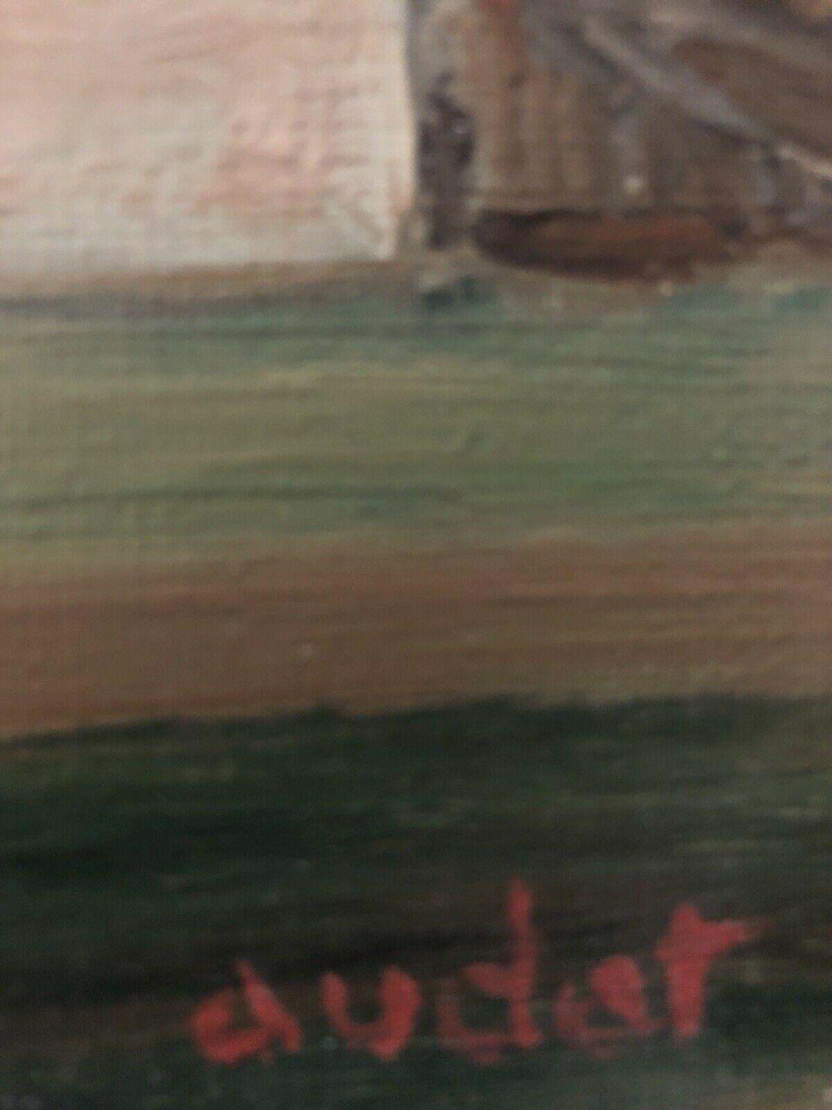Unknownfernand Audet Signed French Post Impressionist Oil   Provencemid 20th Century photo 850.0