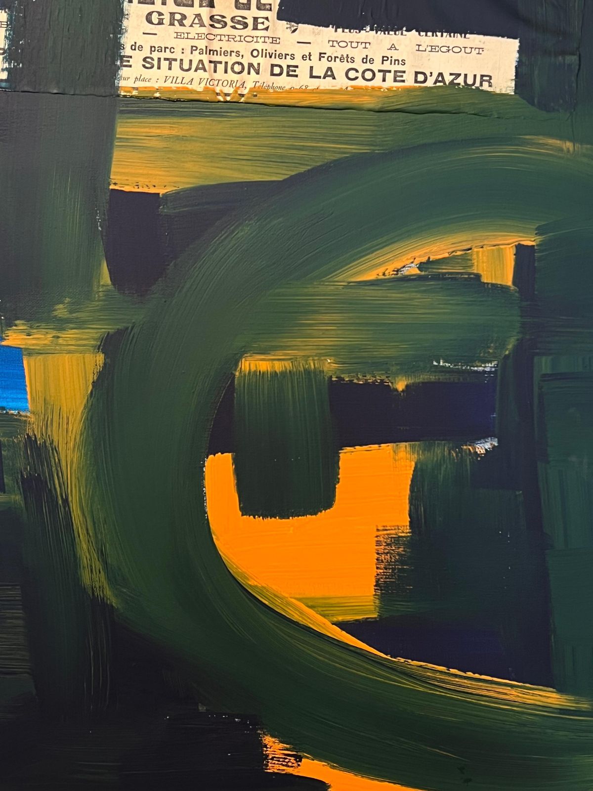 Robert Somertonvery Large British Expressionist Abstract Original Painting On Canvasc. 2024 photo for sale