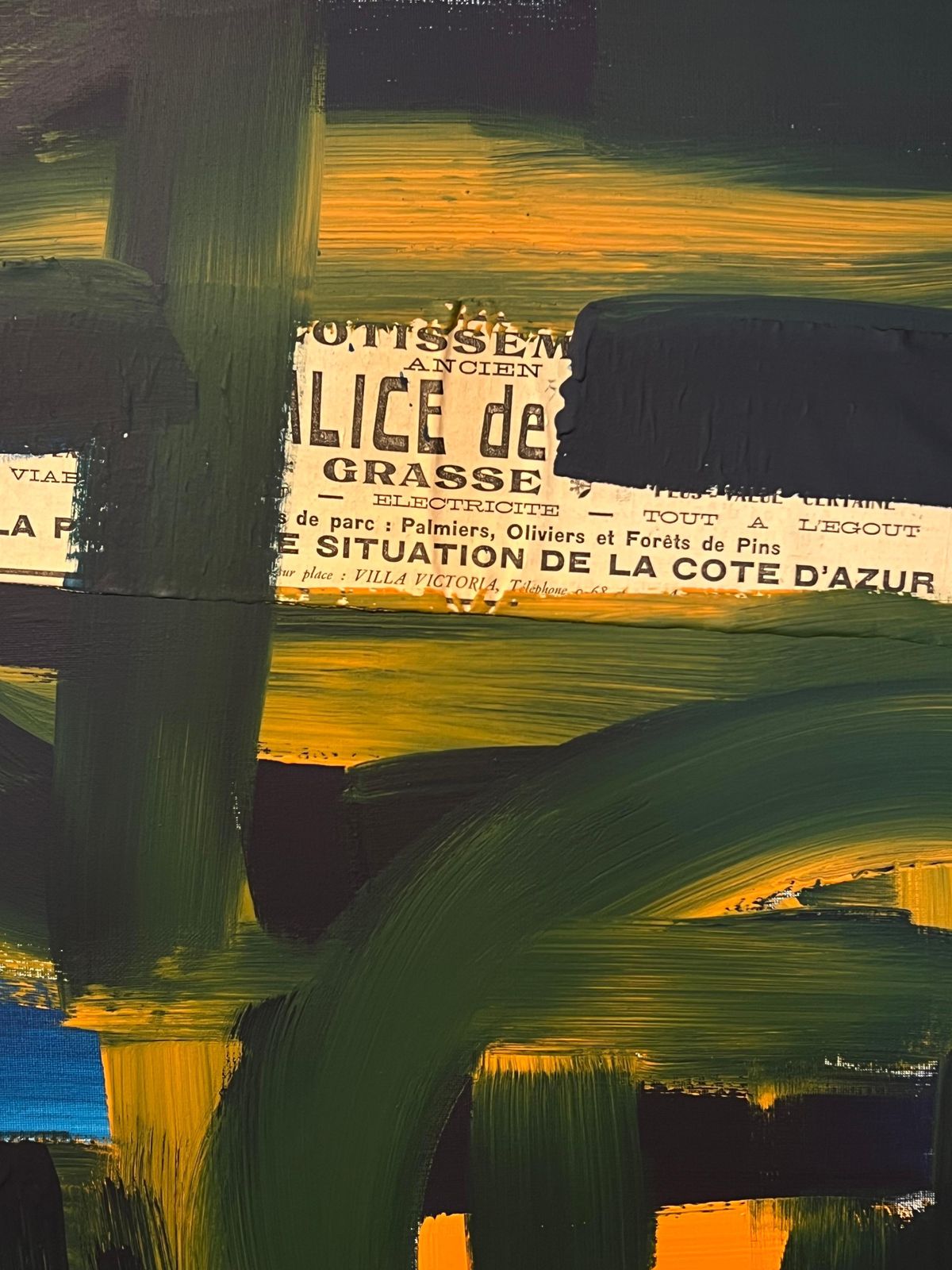 Robert Somertonvery Large British Expressionist Abstract Original Painting On Canvasc. 2024 photo Art