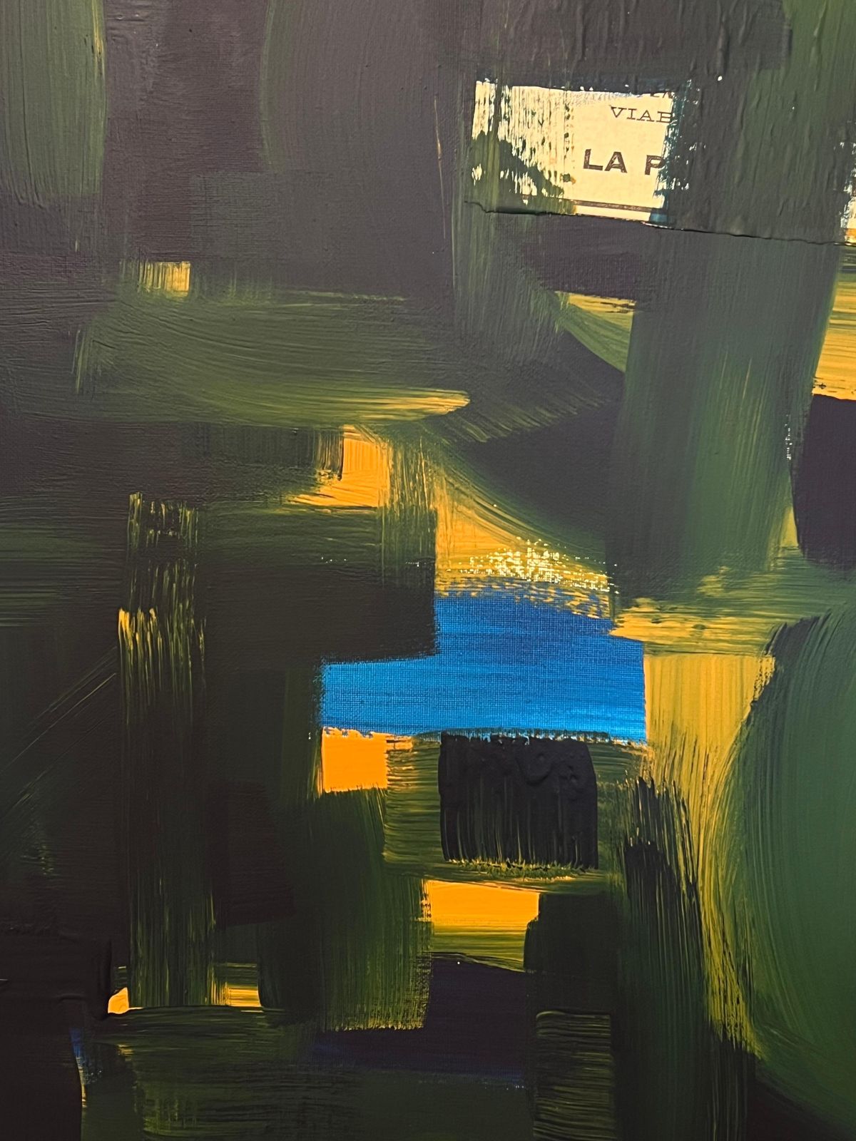 Robert Somertonvery Large British Expressionist Abstract Original Painting On Canvasc. 2024 photo 1478.0