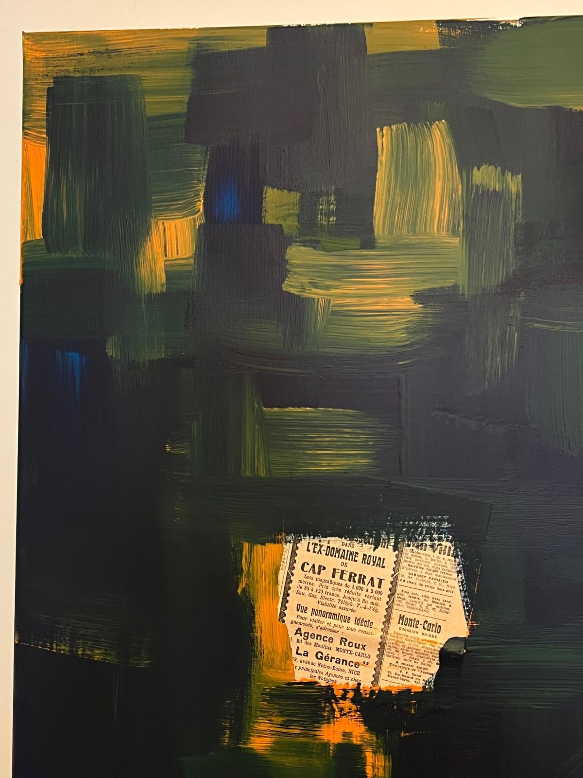 photo furniture Robert Somertonvery Large British Expressionist Abstract Original Painting On Canvasc. 2024