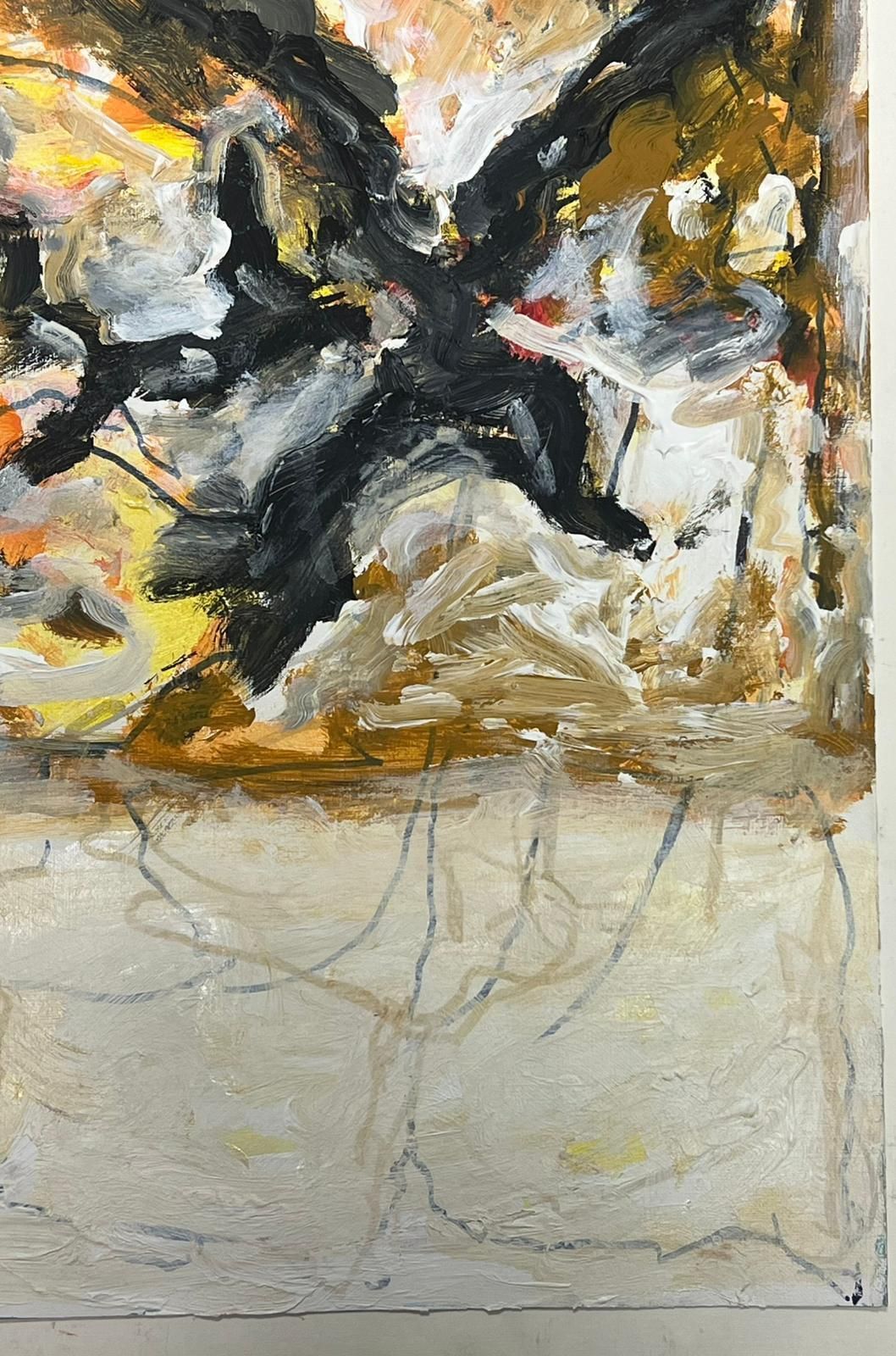 Armand Rottenbergfrench Expressionist Abstract Painting Fiery Autumn Expressionist photo Art