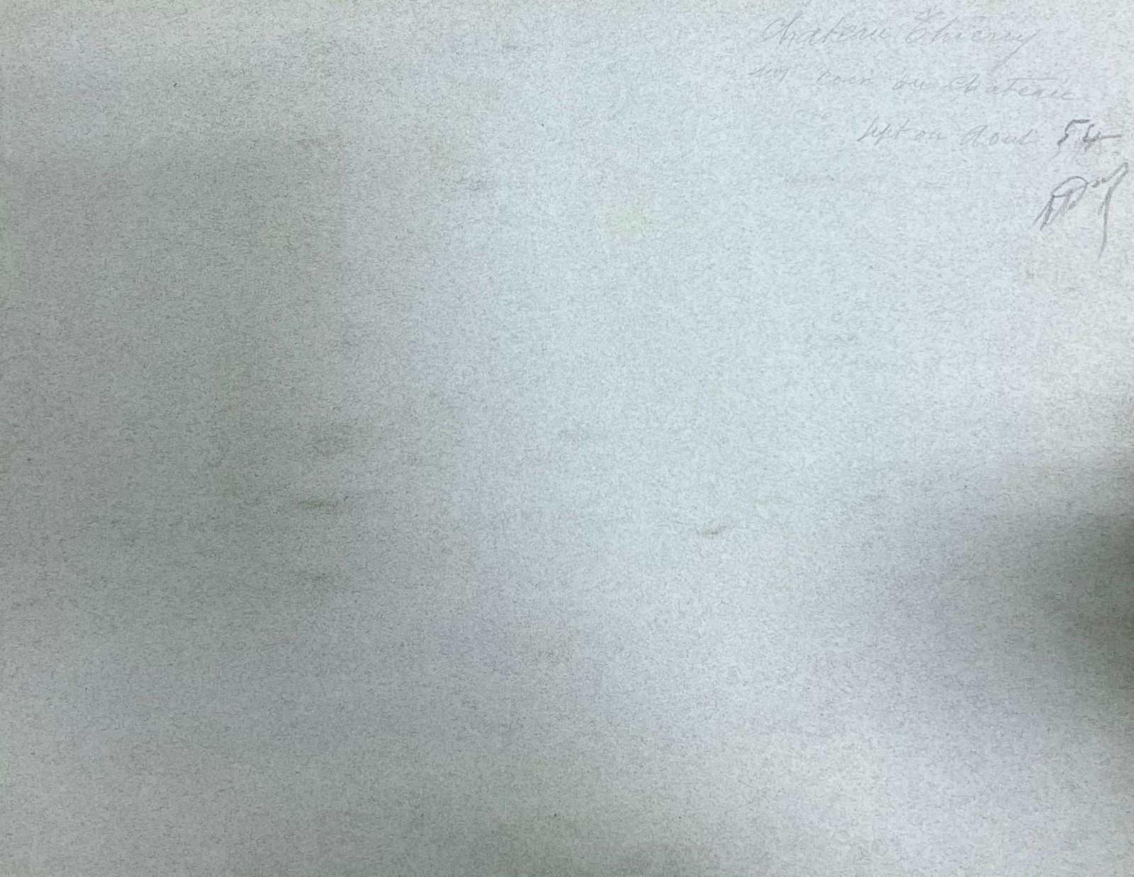 Regine Davidmedieval Stone Ruins With Archway Atmospheric Charcoal Drawing1947 photo 326.0