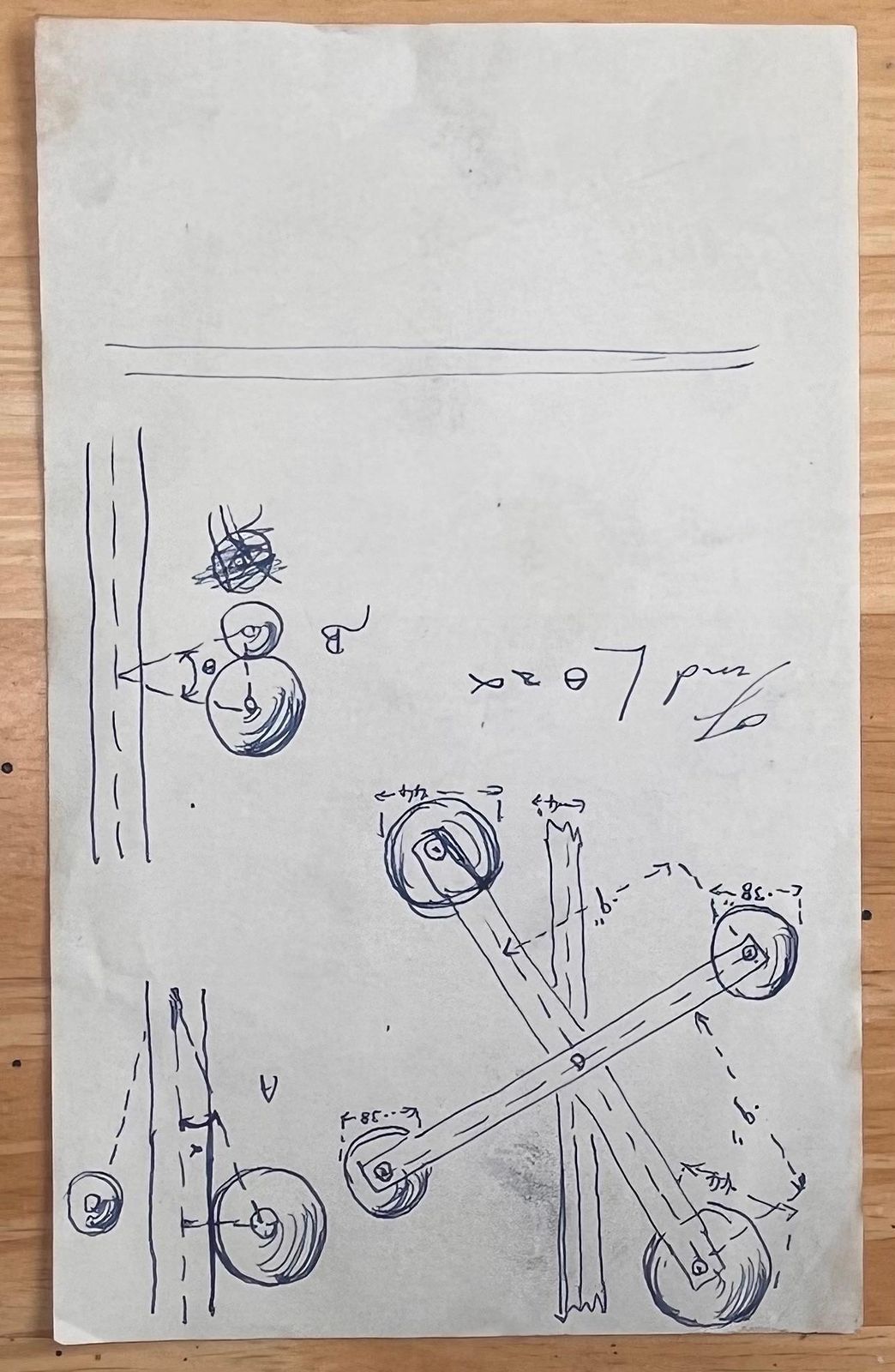 K.B. Whitetechnical Pencil Illustration Of Automotive Mechanical Systemearly 20th Century photo furniture