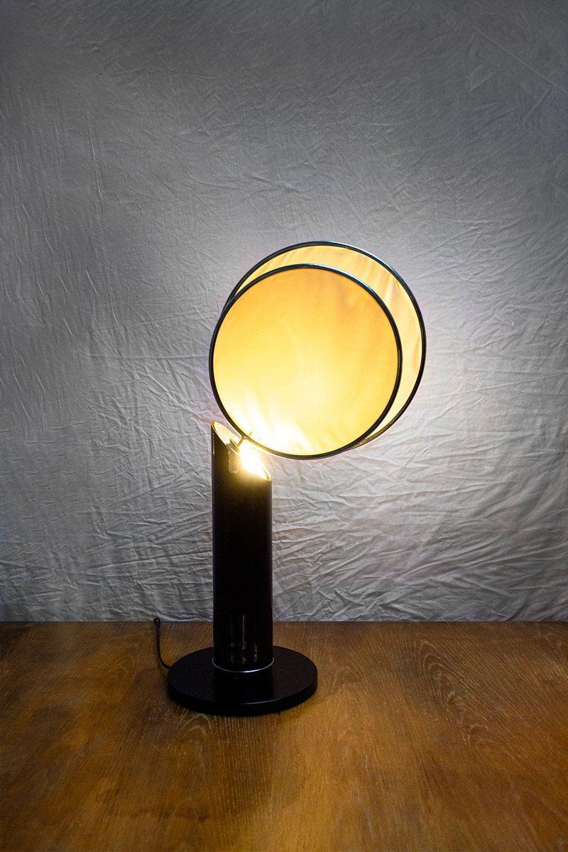 Biblos Table Lamp By Augusto Mandelli And Walter Selva For Lamperti, 1988 photo furniture