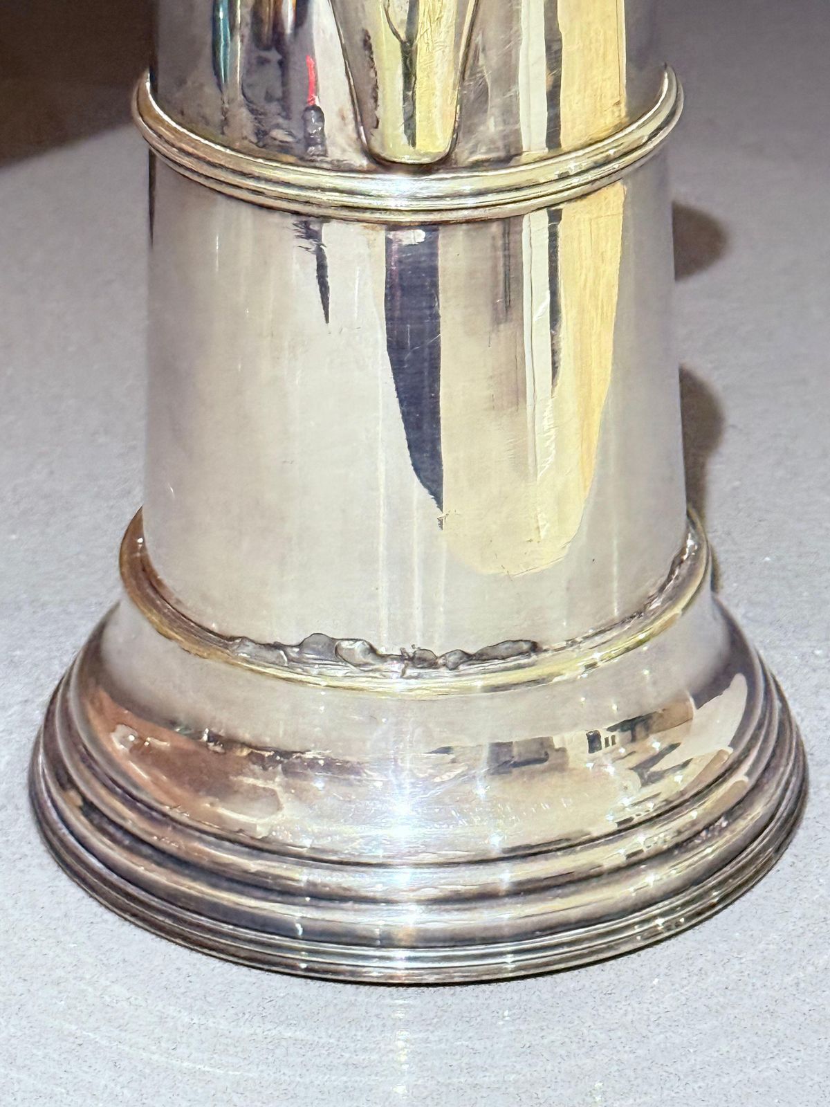 1293.0 Antique English Silver Plated Coffee Pot With Hinged Lid, Ornate Hot Water Pot photo