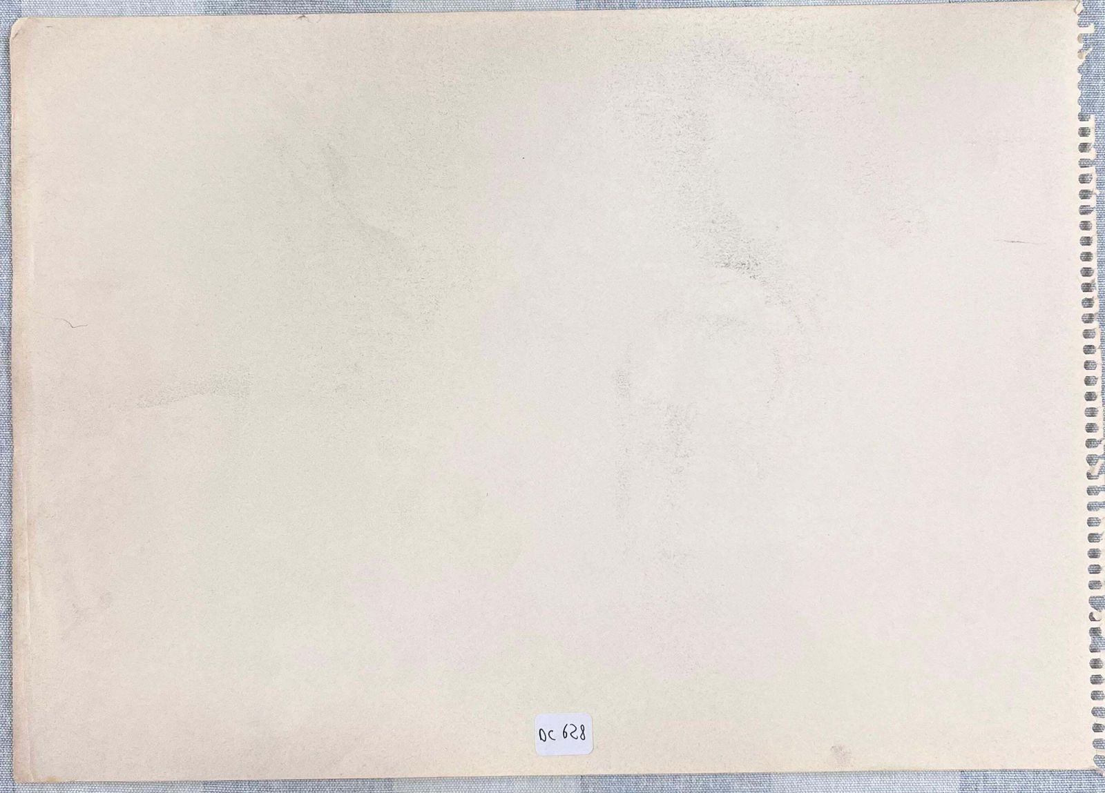 Robert Ladou Pencil Sketch Portrait Of A Lady In Deep Reading Original French Artwork 20th Century photo for sale