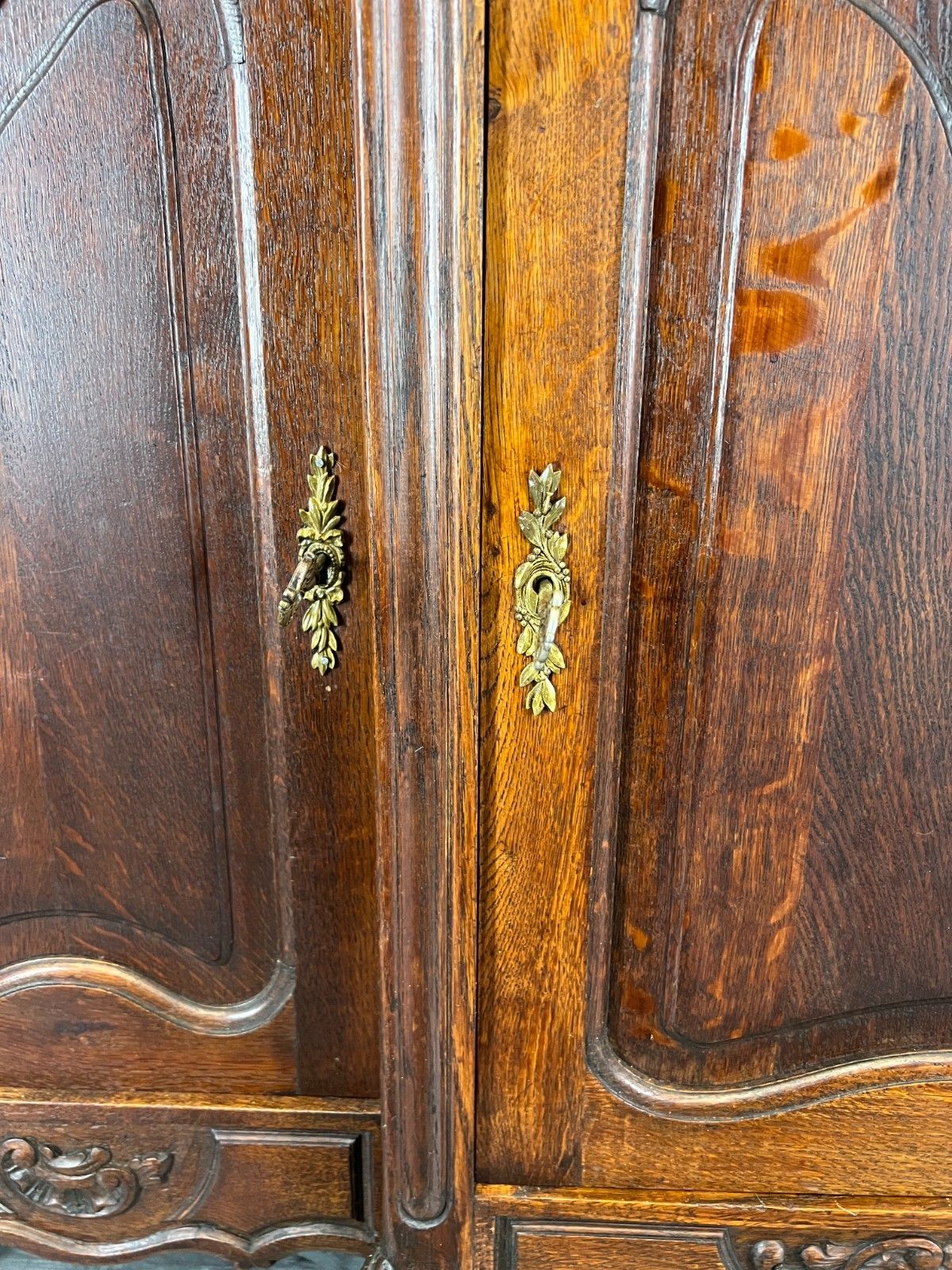 Sideboard Antique French Louis XVI Oak Cabinet Carved Cupboard Lot 4571 photo buy