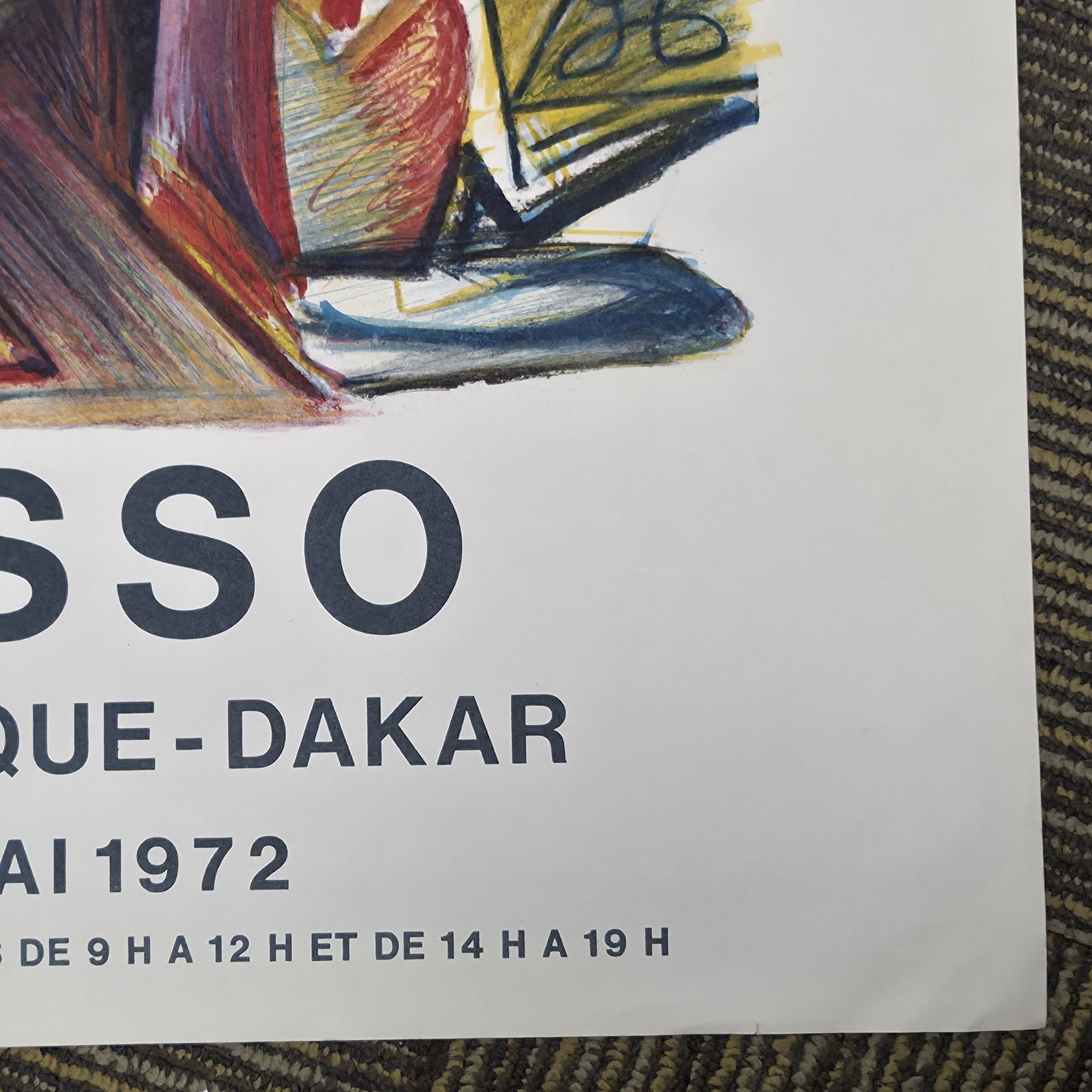 photo for sale Pablo Picasso – Musée Dynamique De Dakar (1972)