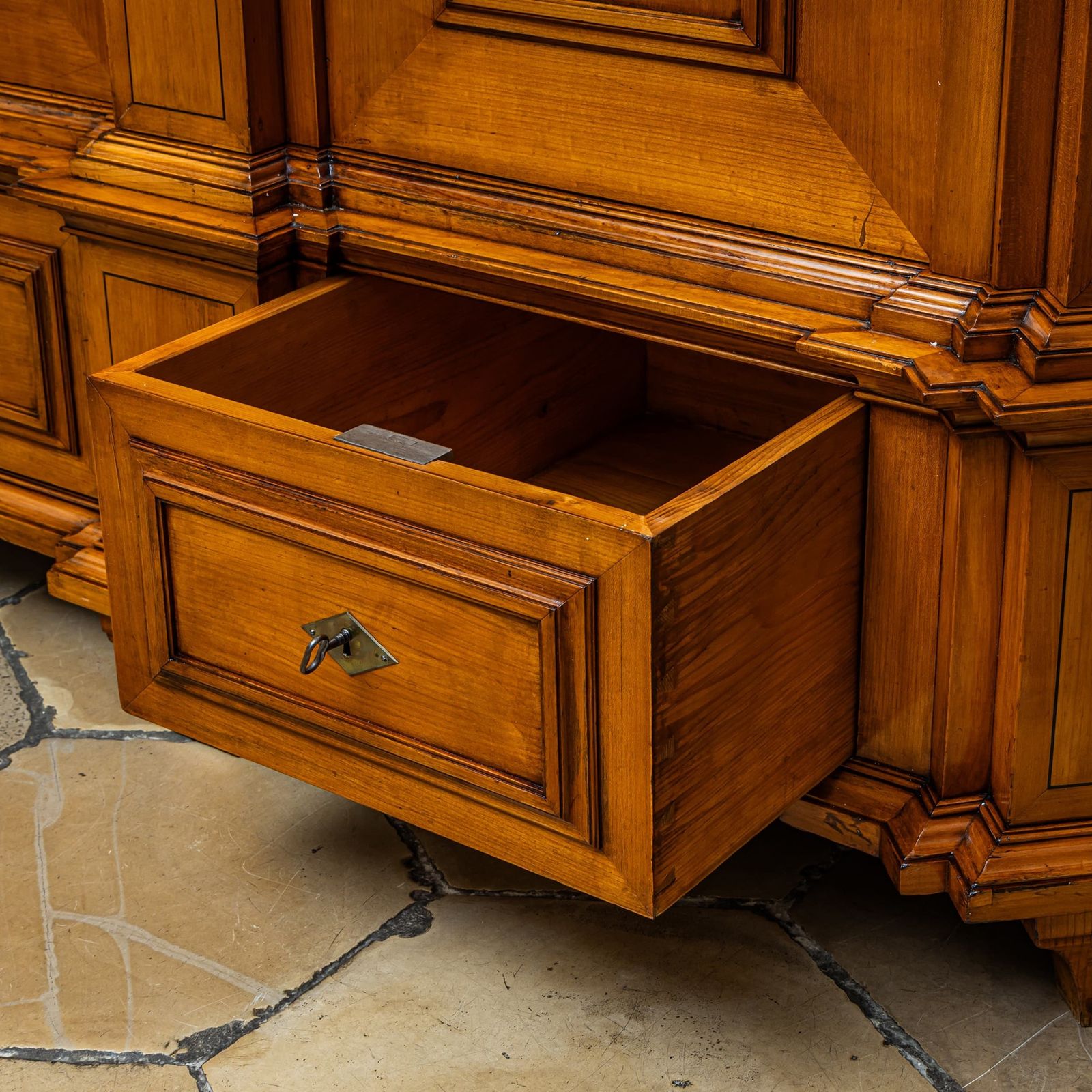 Louis XVI Style Hall Cabinet, Leipzig, Early 19th Century photo furniture