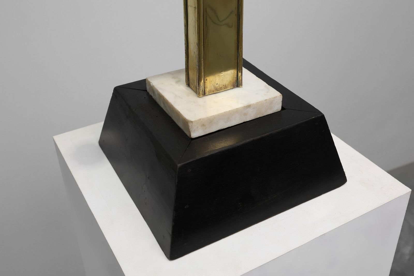 photo for sale Belgian Processional Crucifix On Pedestal, 1500s