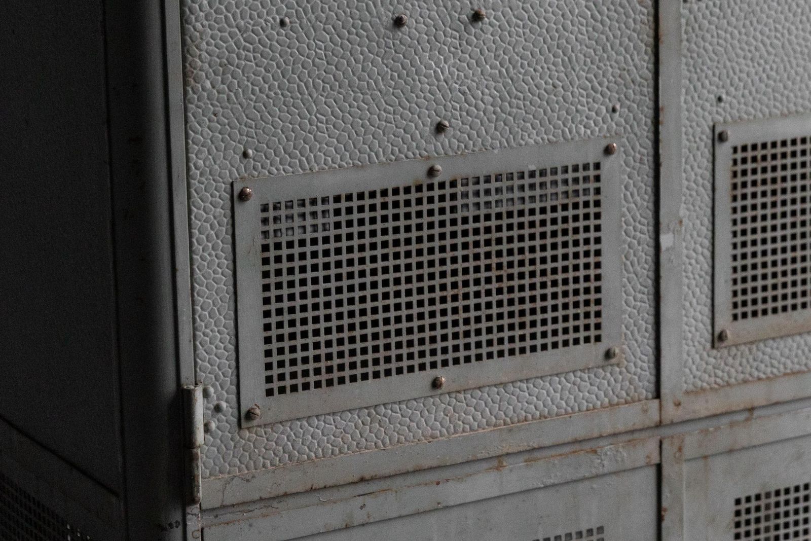 photo for sale Industrial Steel Cabinet, France, 1960s