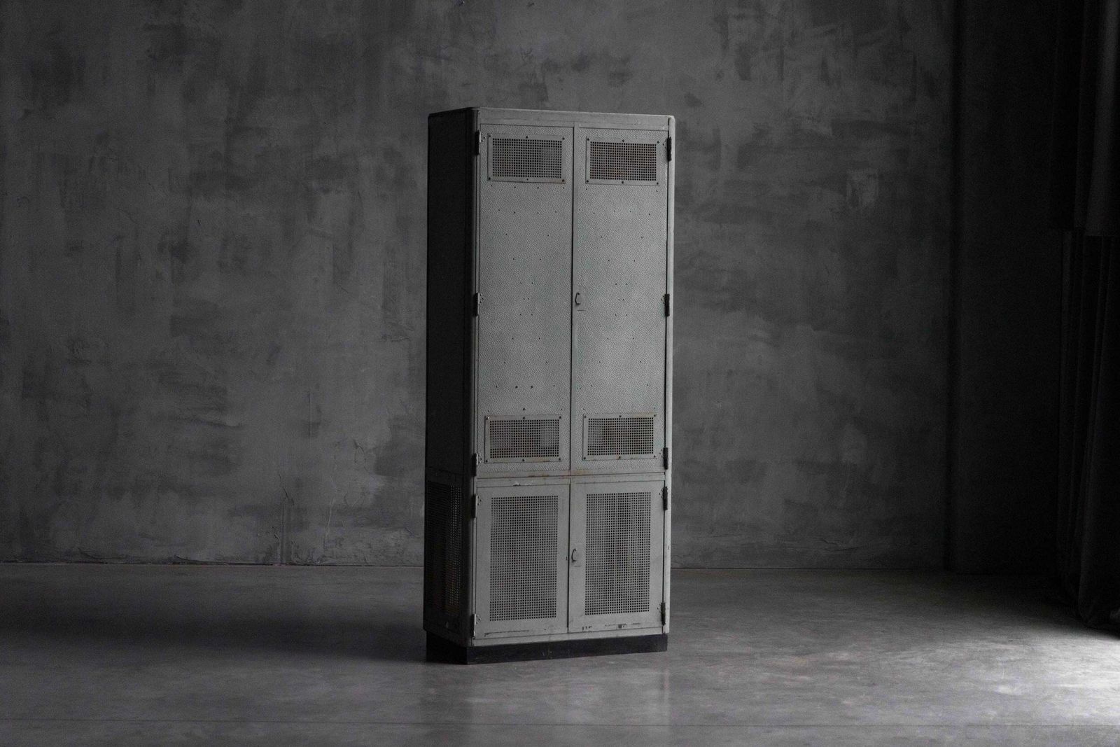 5486.0 Industrial Steel Cabinet, France, 1960s photo