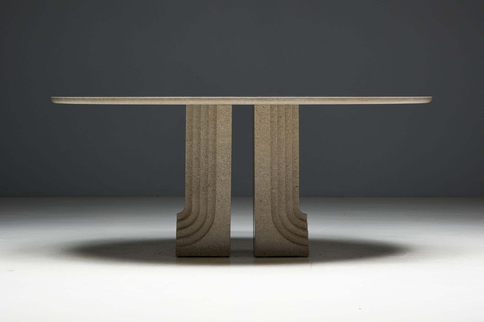 photo for sale Samo Dining Table By Carlo Scarpa For Simon Gavina, Italy, 1971