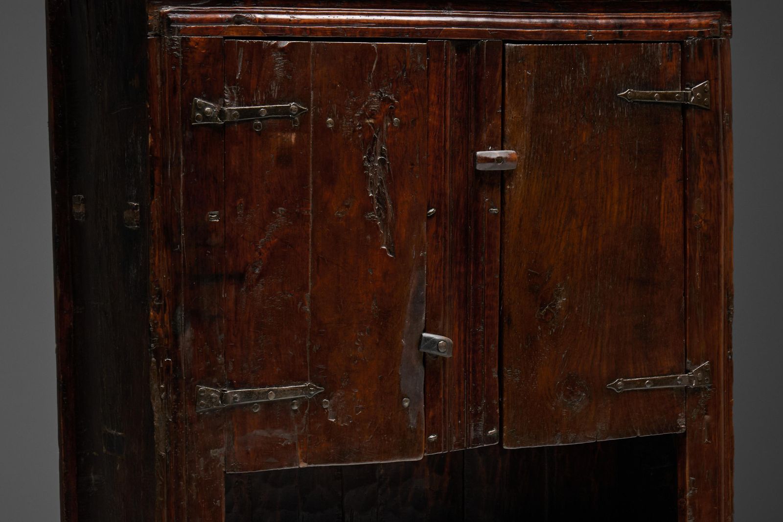 Furniture Art Populaire Vernacular Cupboard, France, 19th Century photo