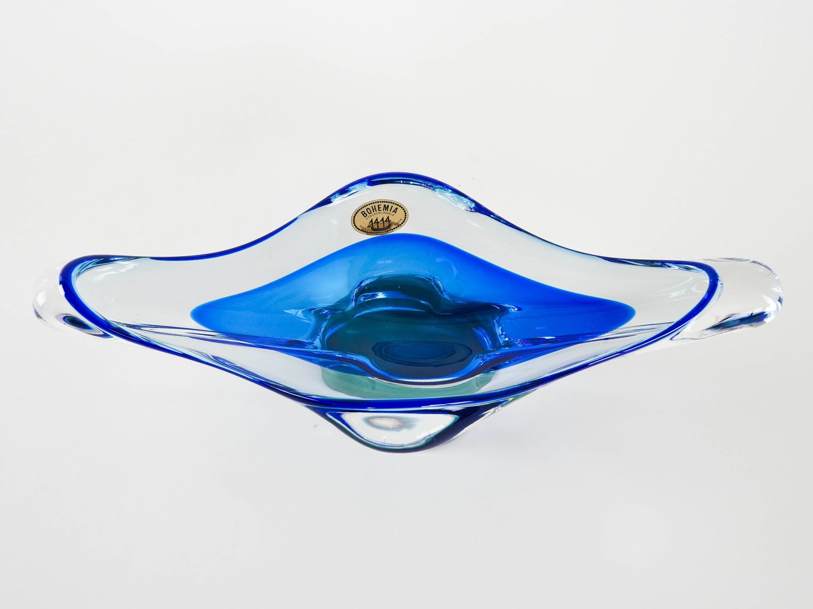 Bohemia Platter, Czech Design, 1970s, Manufactured In The Czech Republic photo vinterior