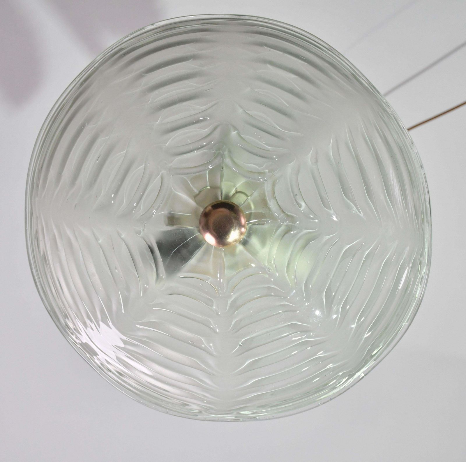 photo vinterior Luxury Barovier & Toso Chandelier, Murano Pulegoso Glass, 1950s
