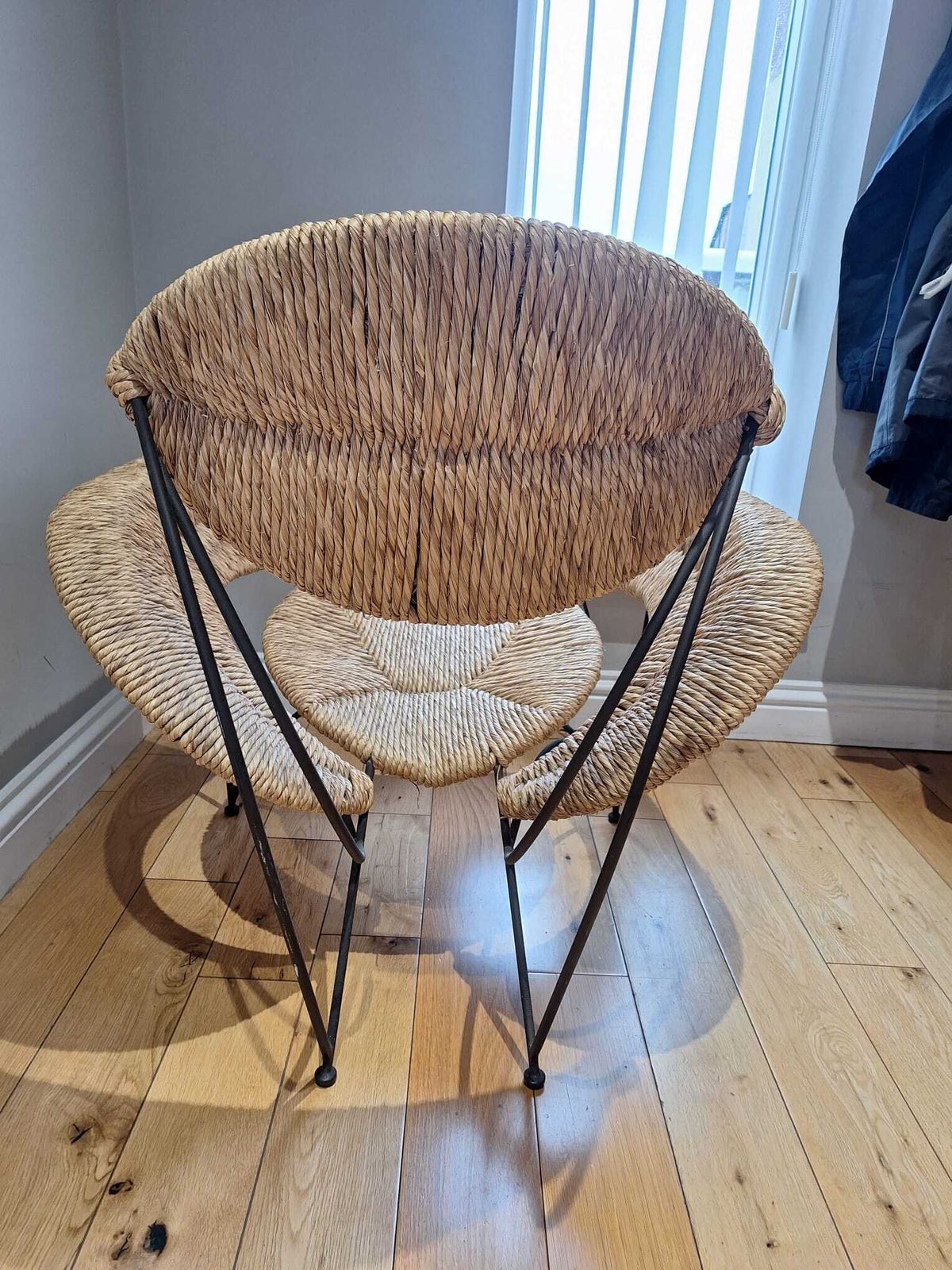 photo vintage Mid Century Modern Banana Chair By Tom Dixon For Cappelli