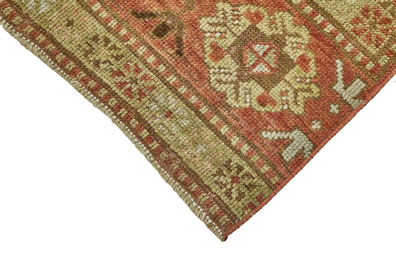 Handmade Turkish Beige Anatolian Runner Rug 75 Cm X 339 Cm photo Textiles