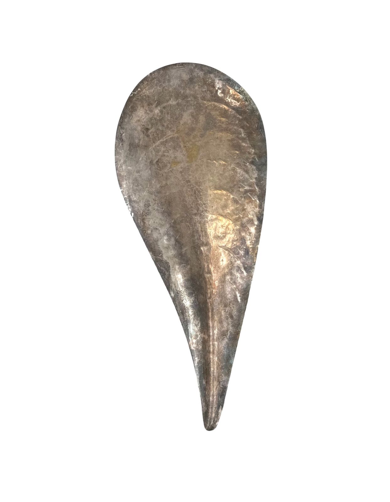 photo furniture Silver Plated Shell Shaped Great Bowl / Centerpiece, Renato Raddi, Italy 1970s