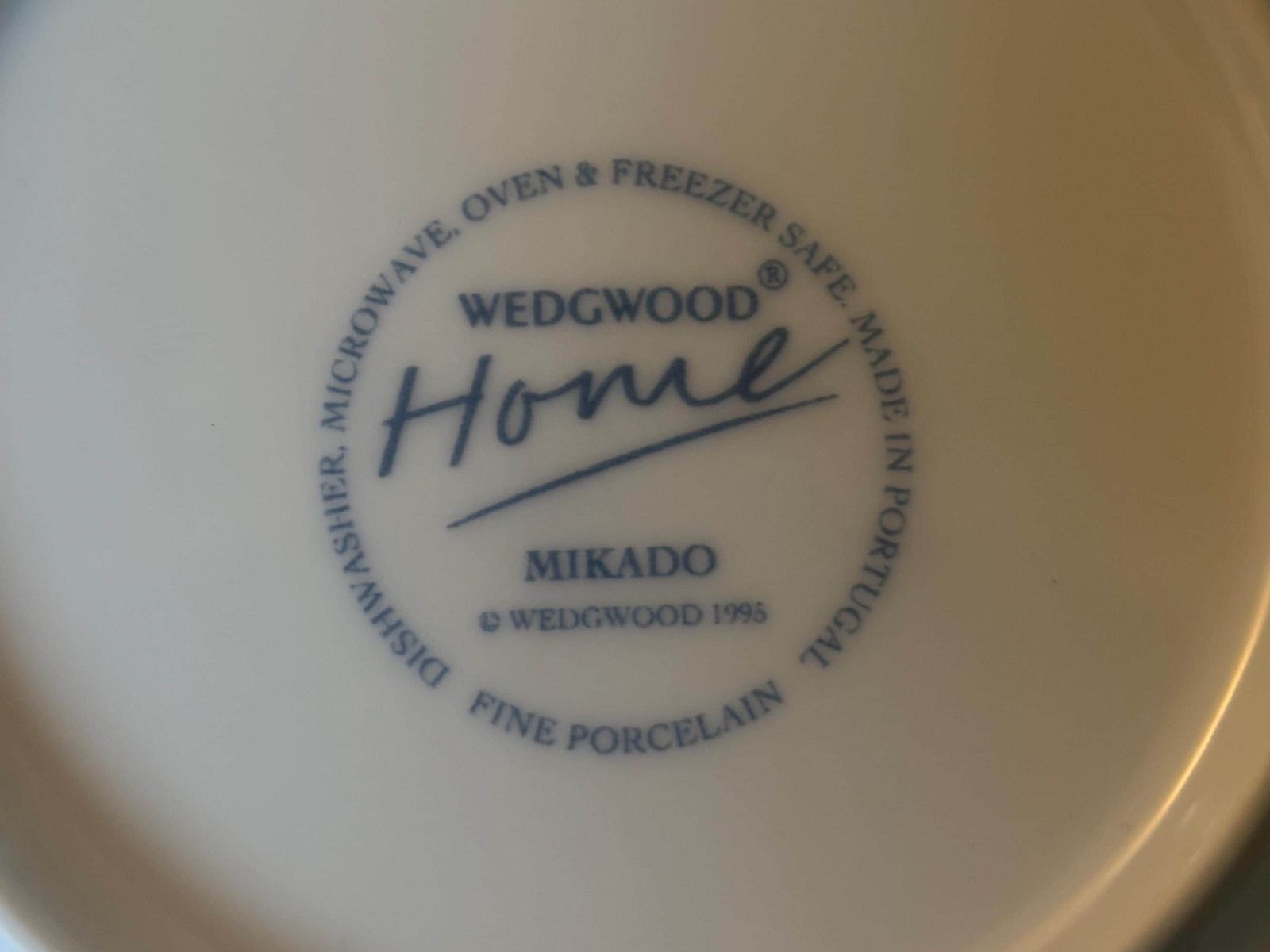 4 X Lovely Wedgwood Mikado Blue & White Bowls Mint Condition photo furniture