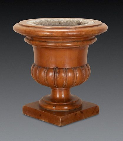 19th Century English Pine Wine Cooler Jardiniere photo furniture