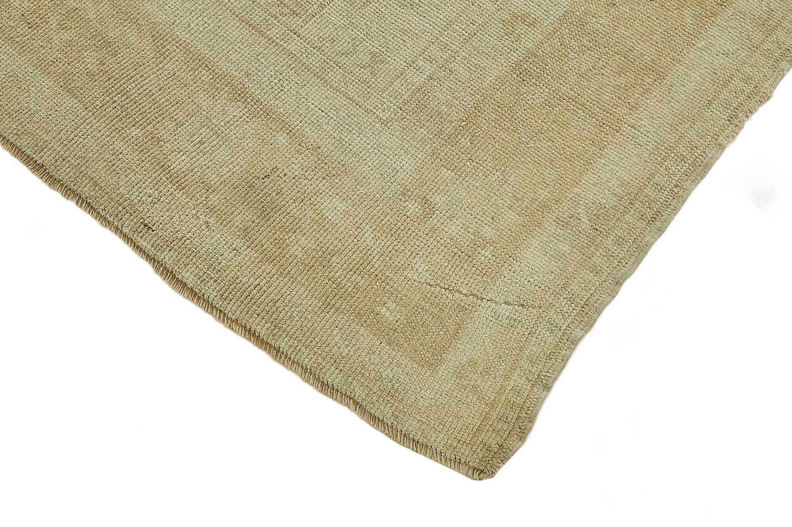 Turkish Beige Handmade Oriental Rug 148 Cm X 316 Cm photo Textiles