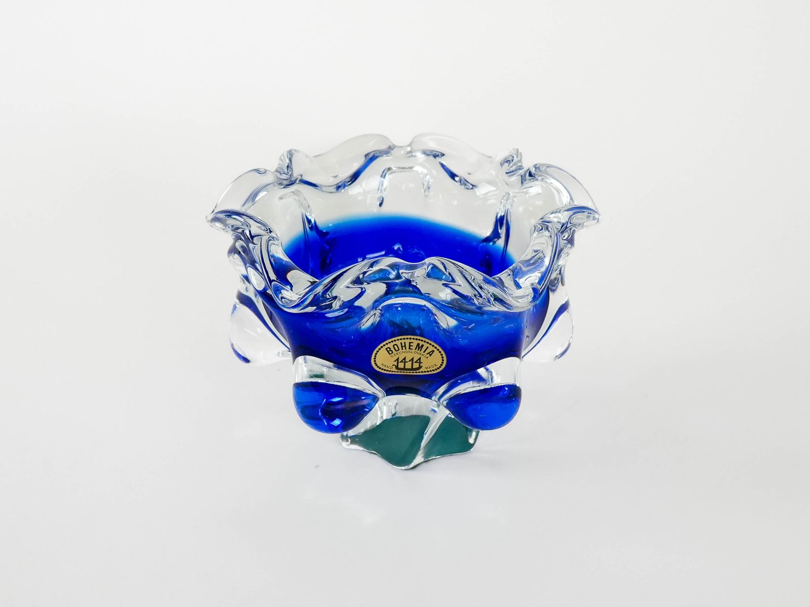 Bohemia Bowl, Czech Design, 1970s, Manufactured In The Czech Republic photo Home Decor