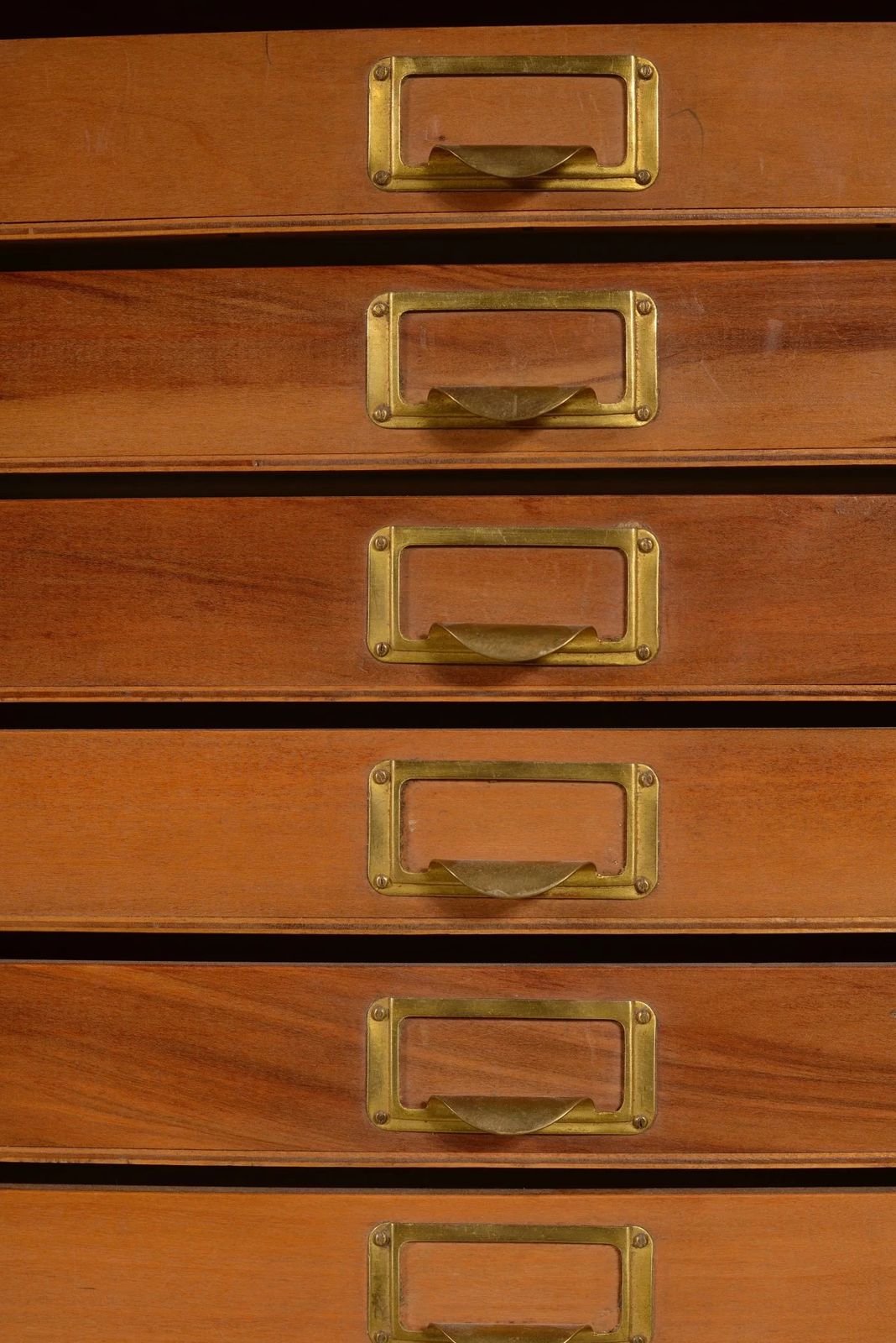 A Victorian Pine Bank Of Drawers Within A Cupboard   C.1890 photo 750.0