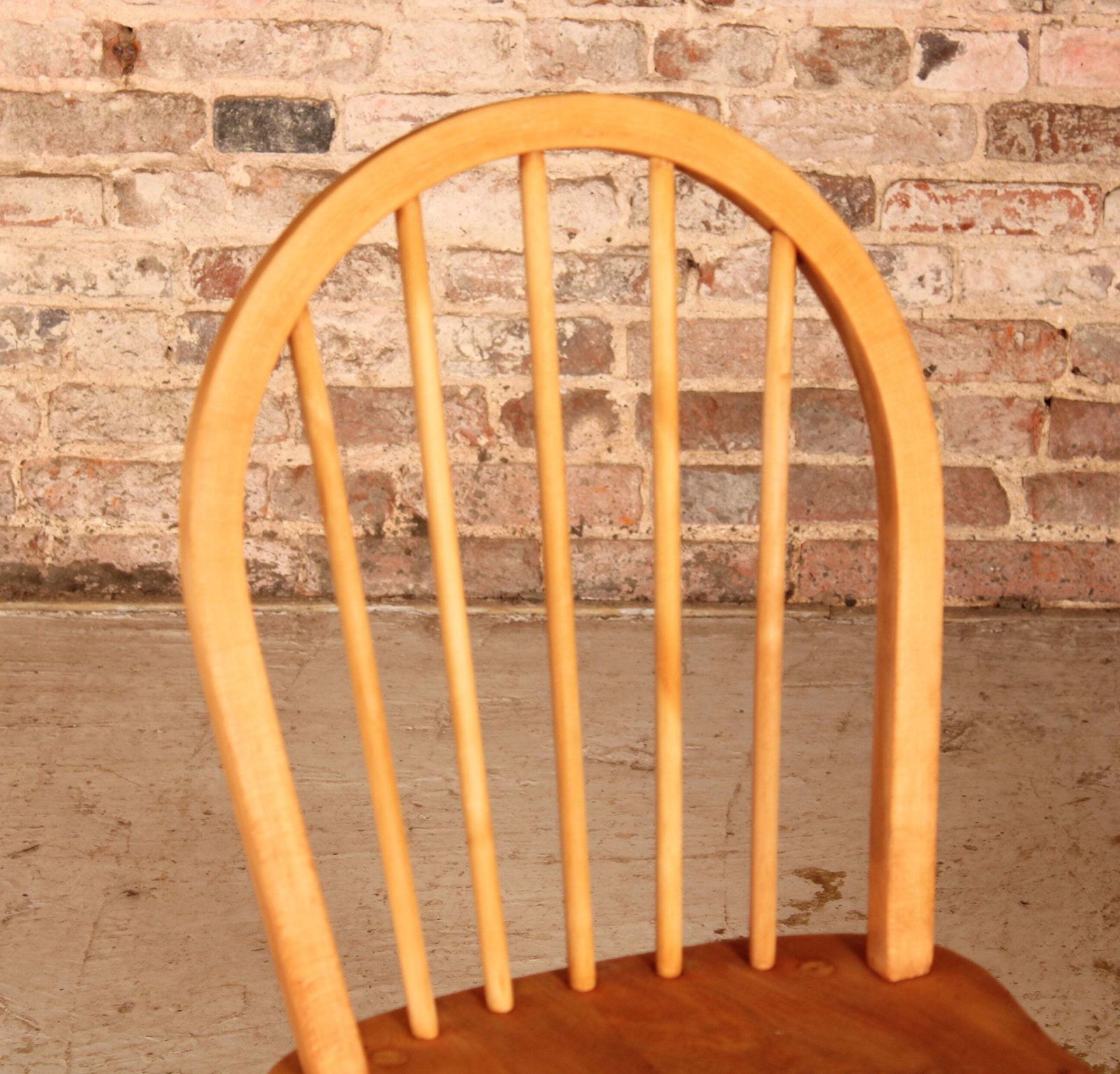 Set Of 2 Of Mid Century Ercol Elm And Beech Chairs Circa 1950s photo for sale