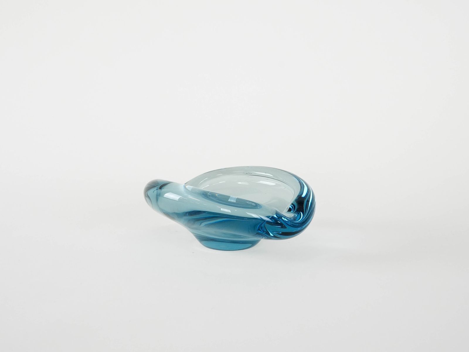 Glass Platter, Danish Design, 1960s, Manufacturer: Holmegaard, Designer: Per Lütken photo Home Decor