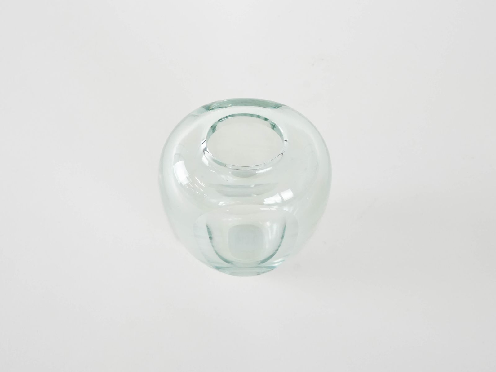 Glass Vase, Danish Design, 1960s, Manufacturer: Holmegaard photo vinterior