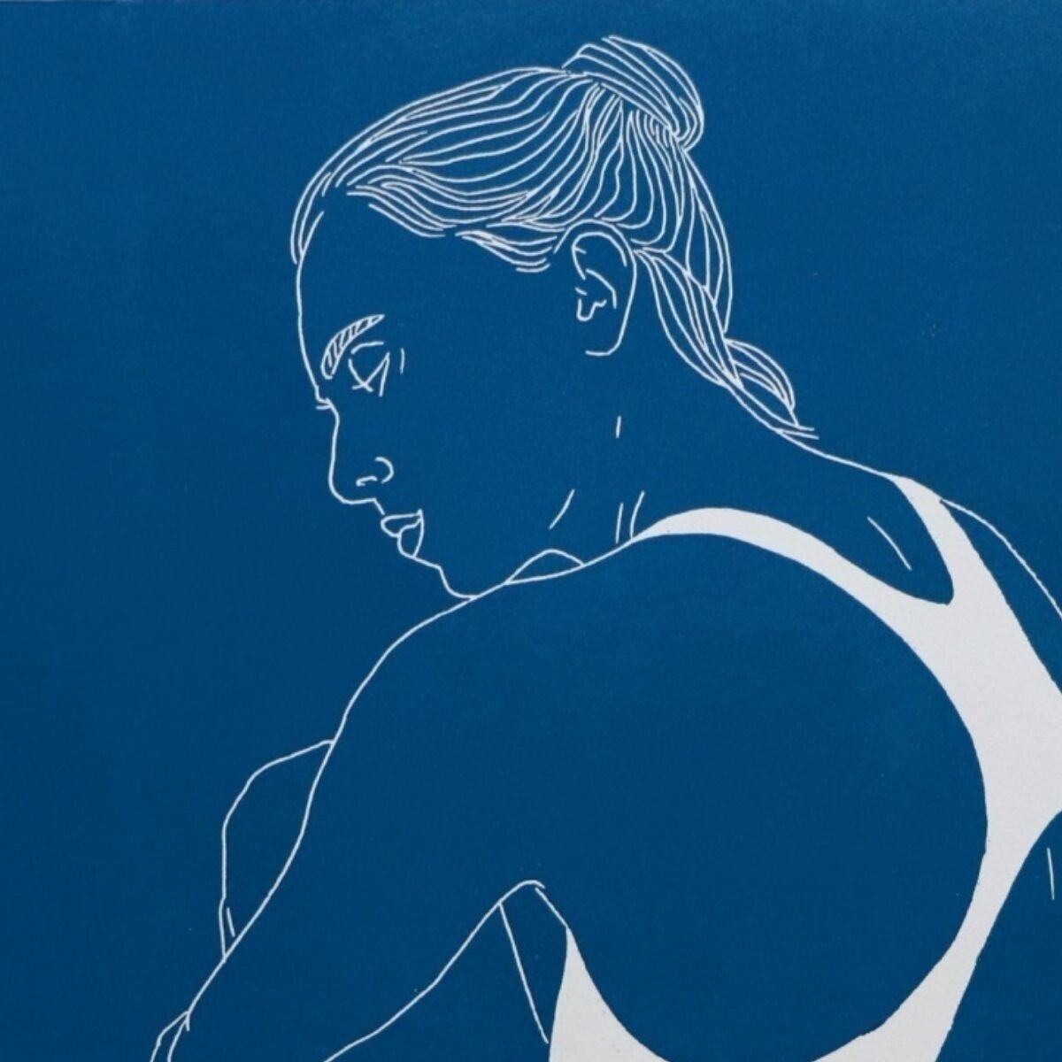 Swimmer, 2020 Agnieszka Borkowska photo Art