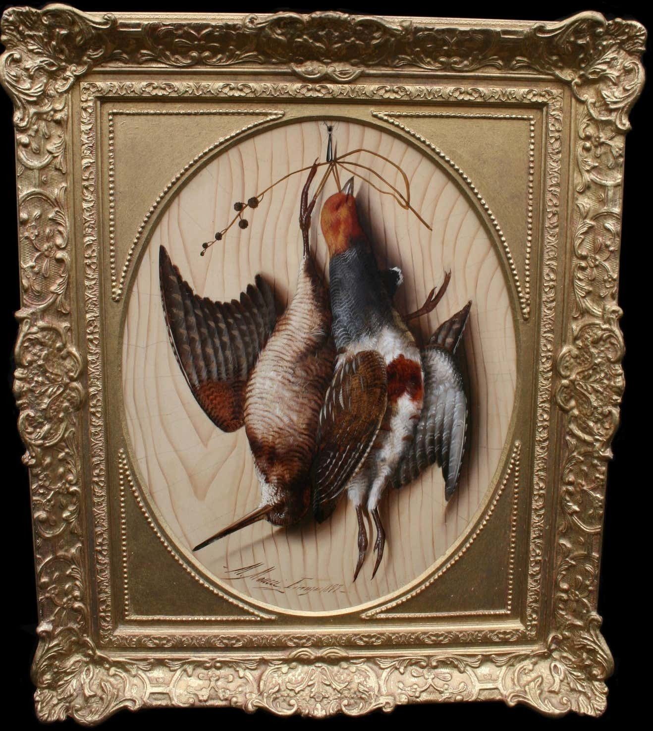 Trompe L'oeil By Michelangelo Meucci 'Italian, 1840 1890 photo furniture